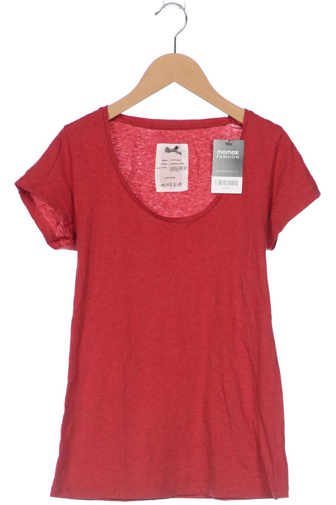 

nice things Damen T-Shirt, bordeaux