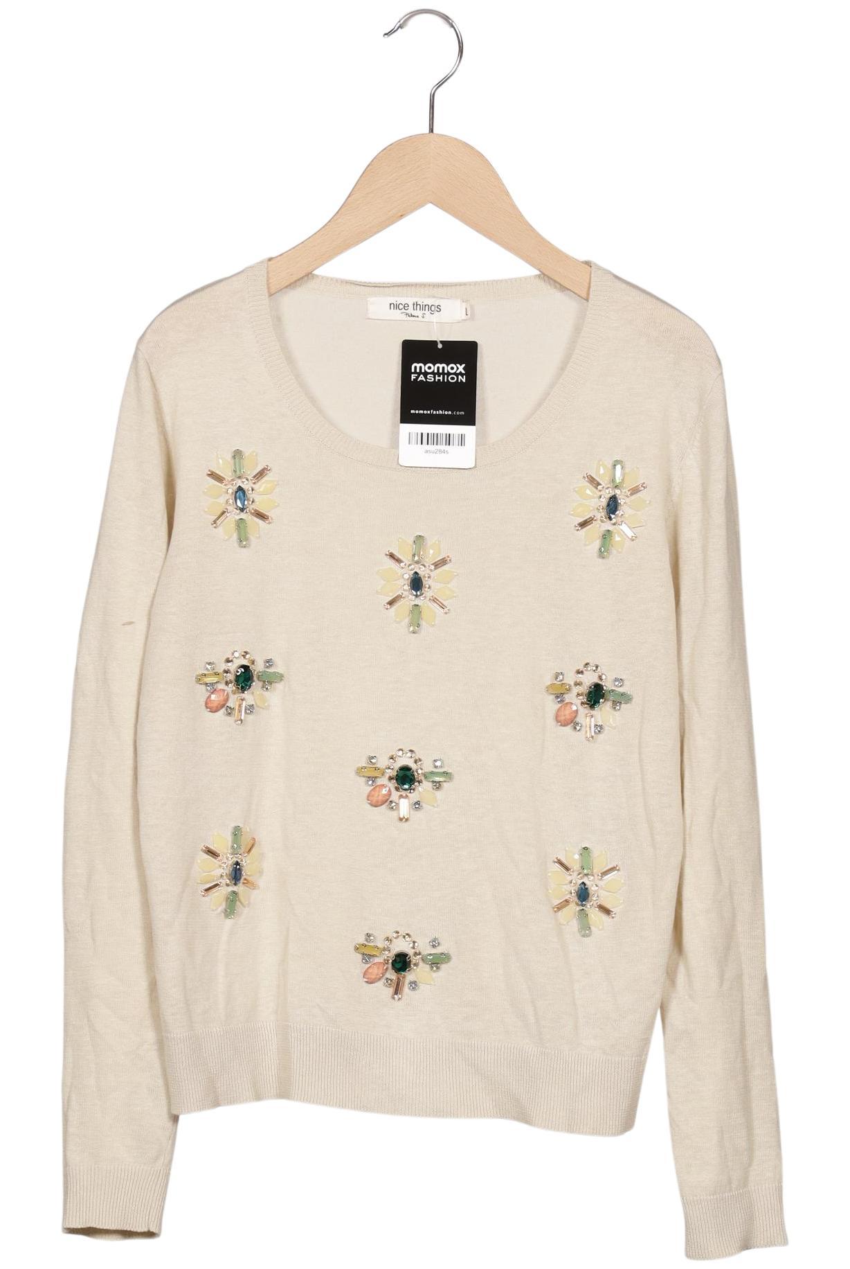 

nice things Damen Pullover, beige, Gr. 42