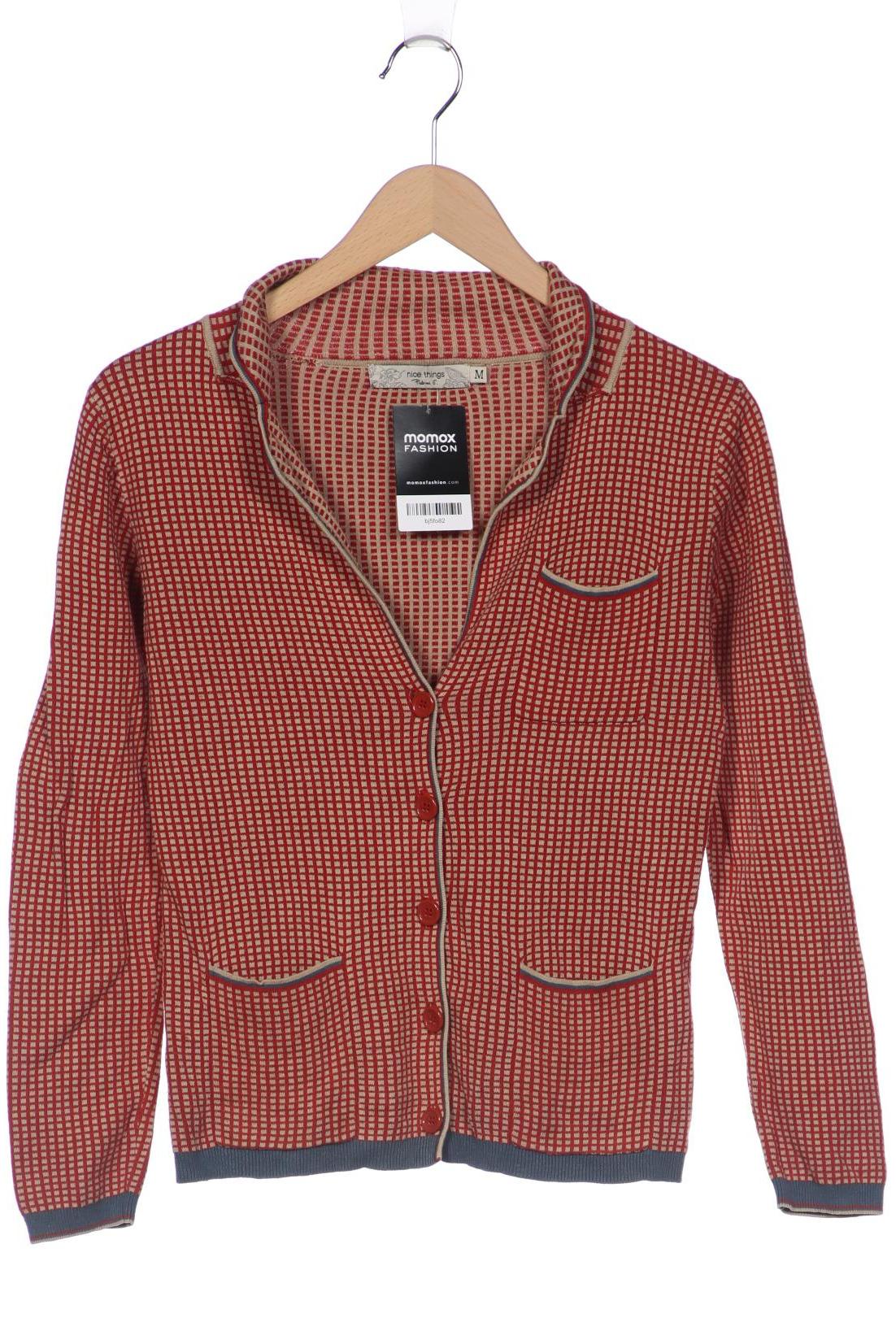 

nice things Damen Strickjacke, rot