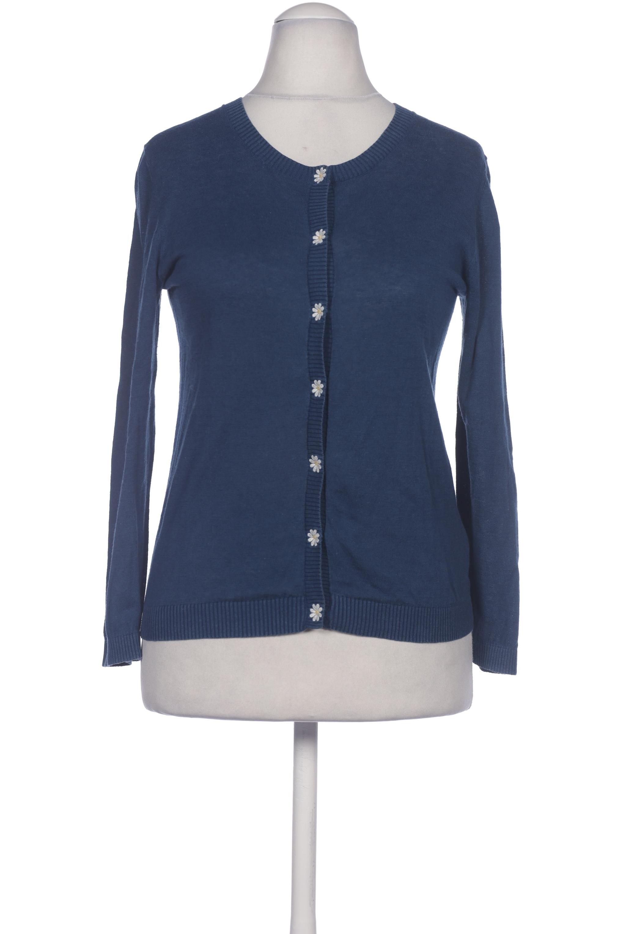 

nice things Damen Strickjacke, blau, Gr. 42