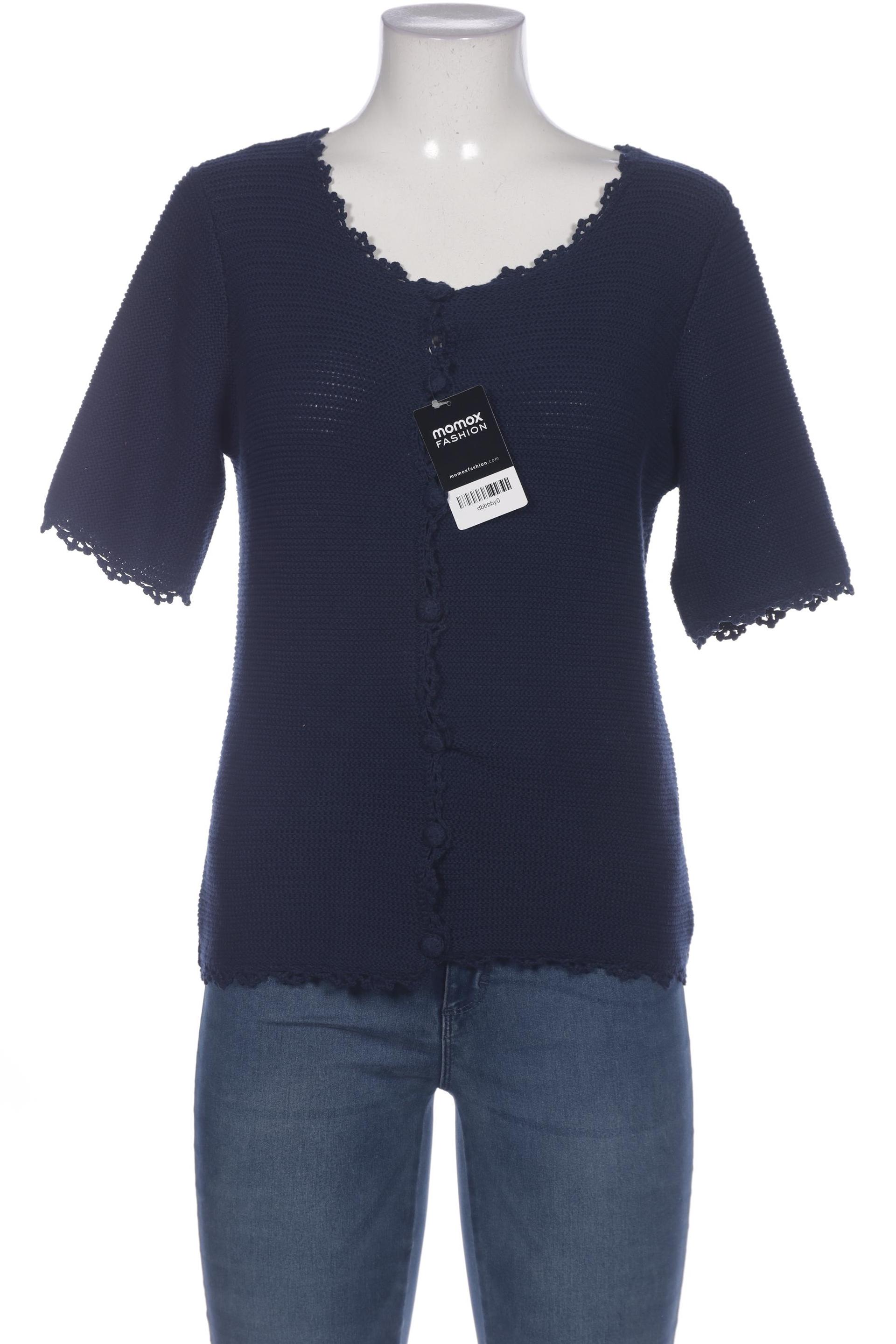 

nice things Damen Strickjacke, marineblau, Gr. 42