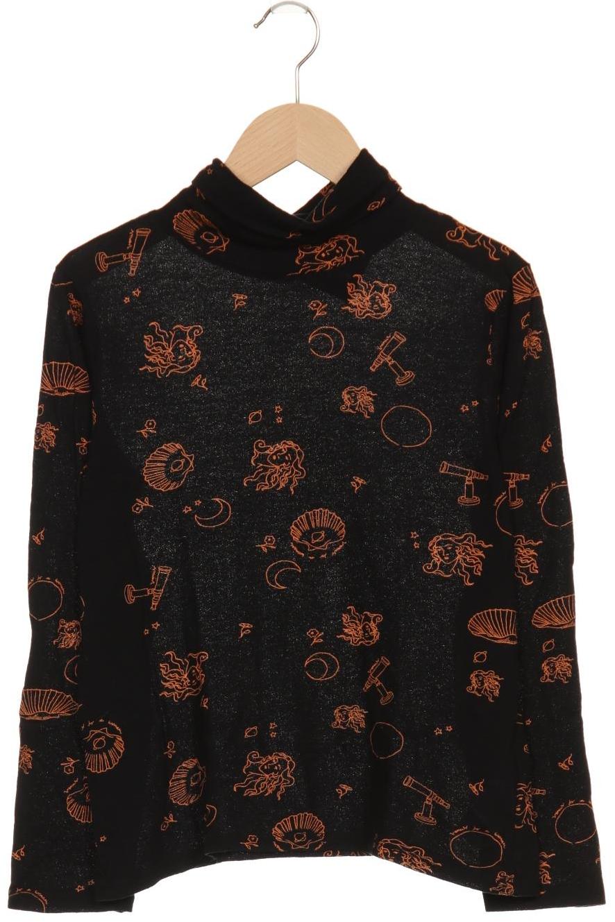 

nice things Damen Langarmshirt, schwarz, Gr. 38