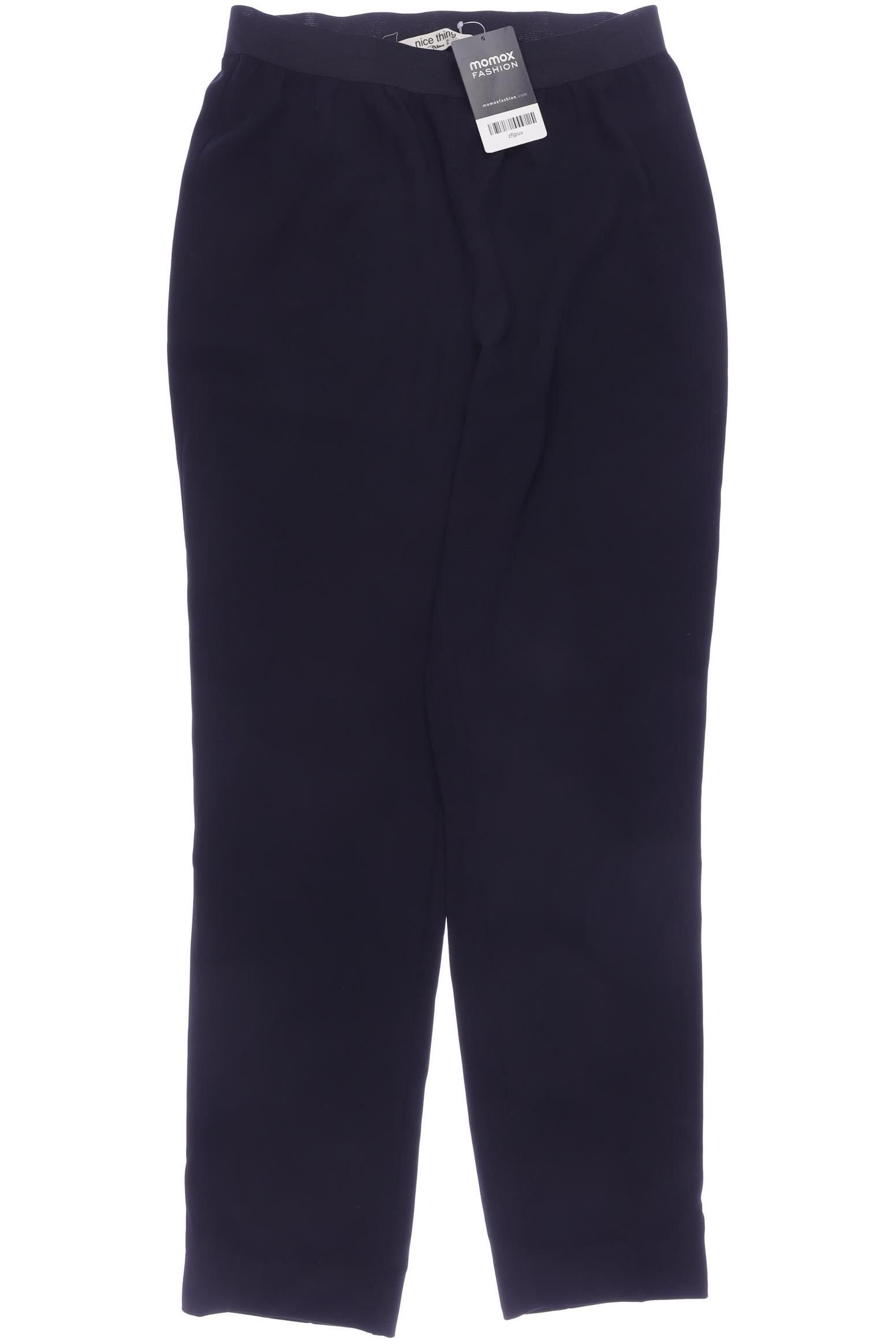 

nice things Damen Stoffhose, marineblau, Gr. 26