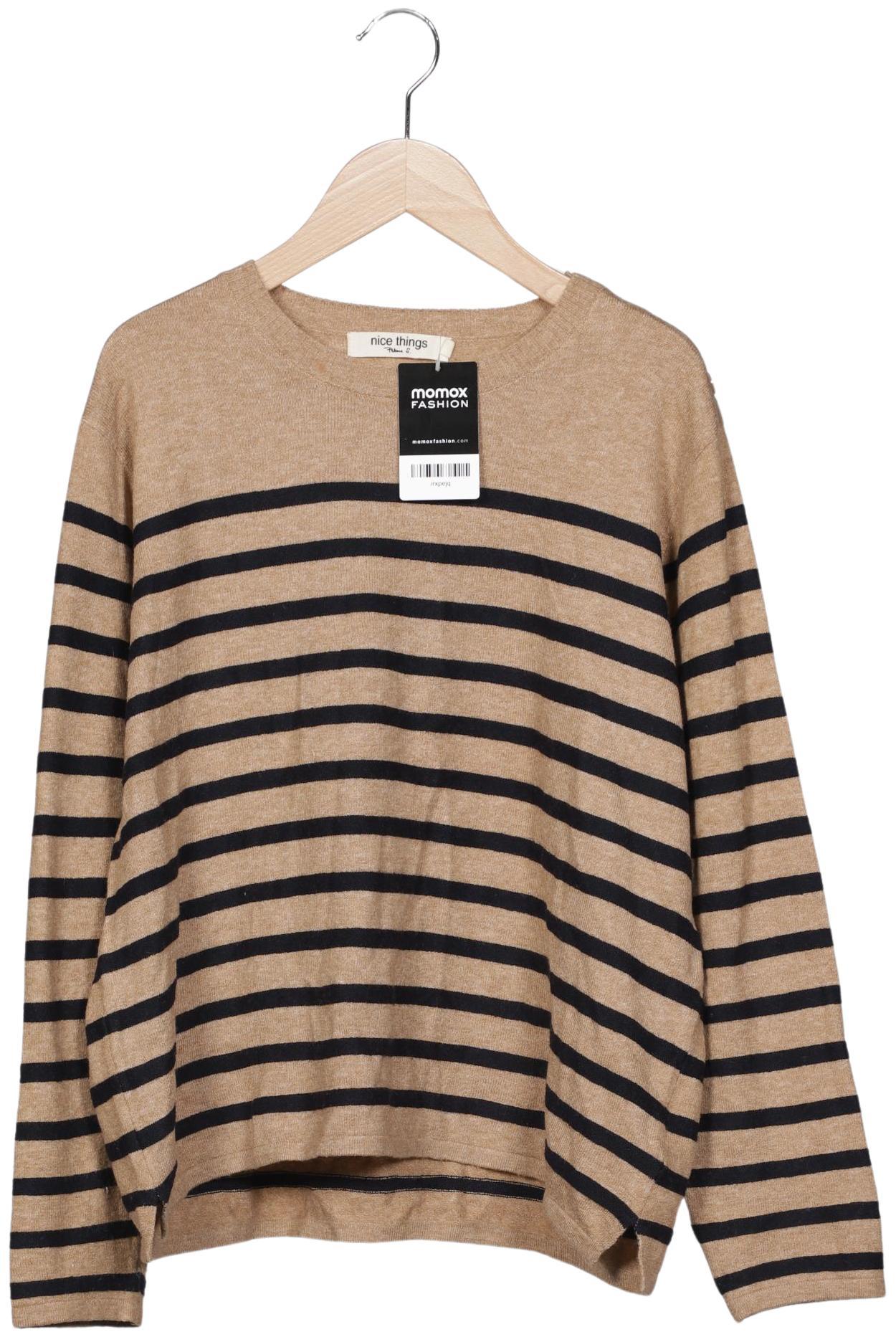 

nice things Damen Pullover, beige, Gr. 42