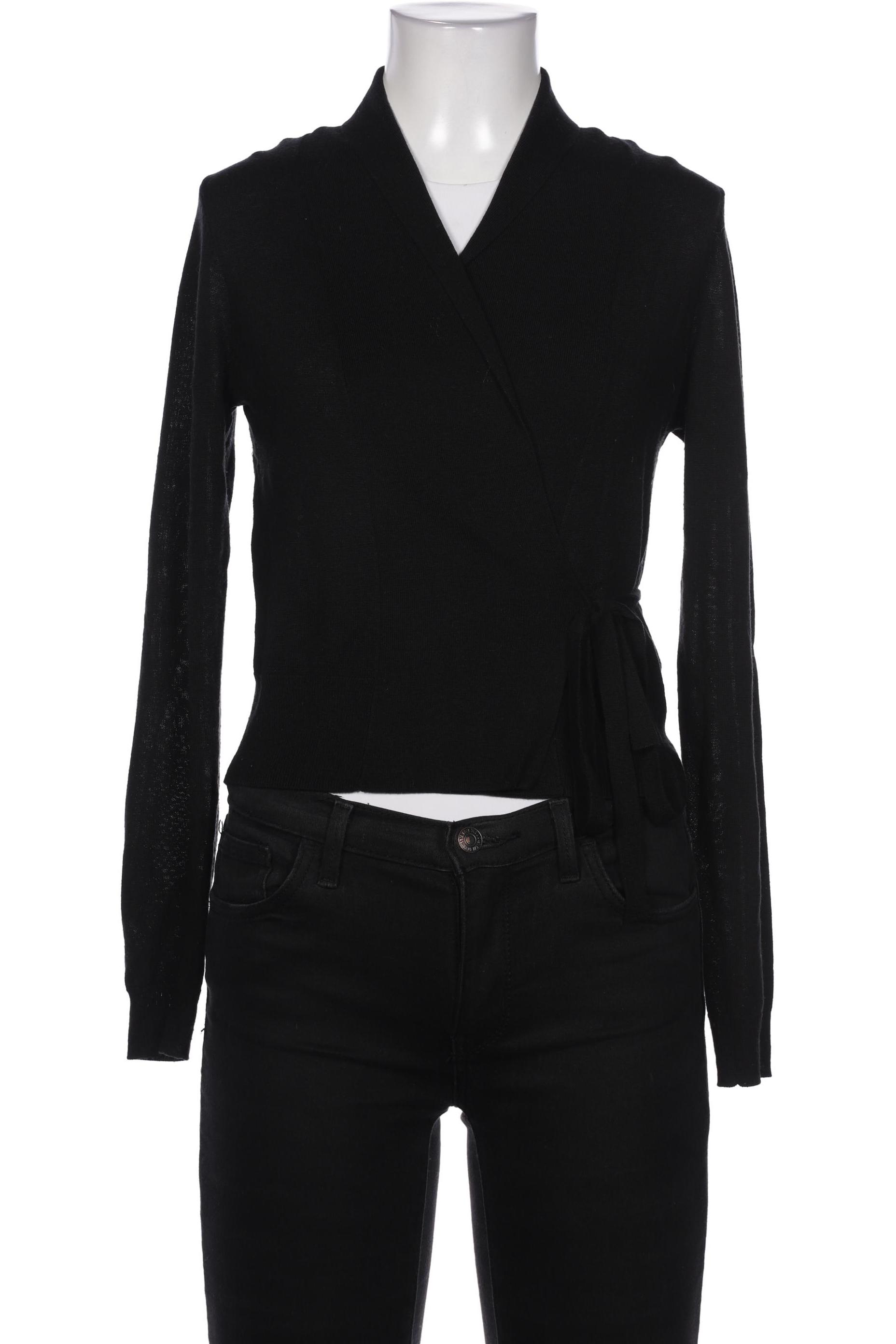 

nice things Damen Strickjacke, schwarz, Gr. 36