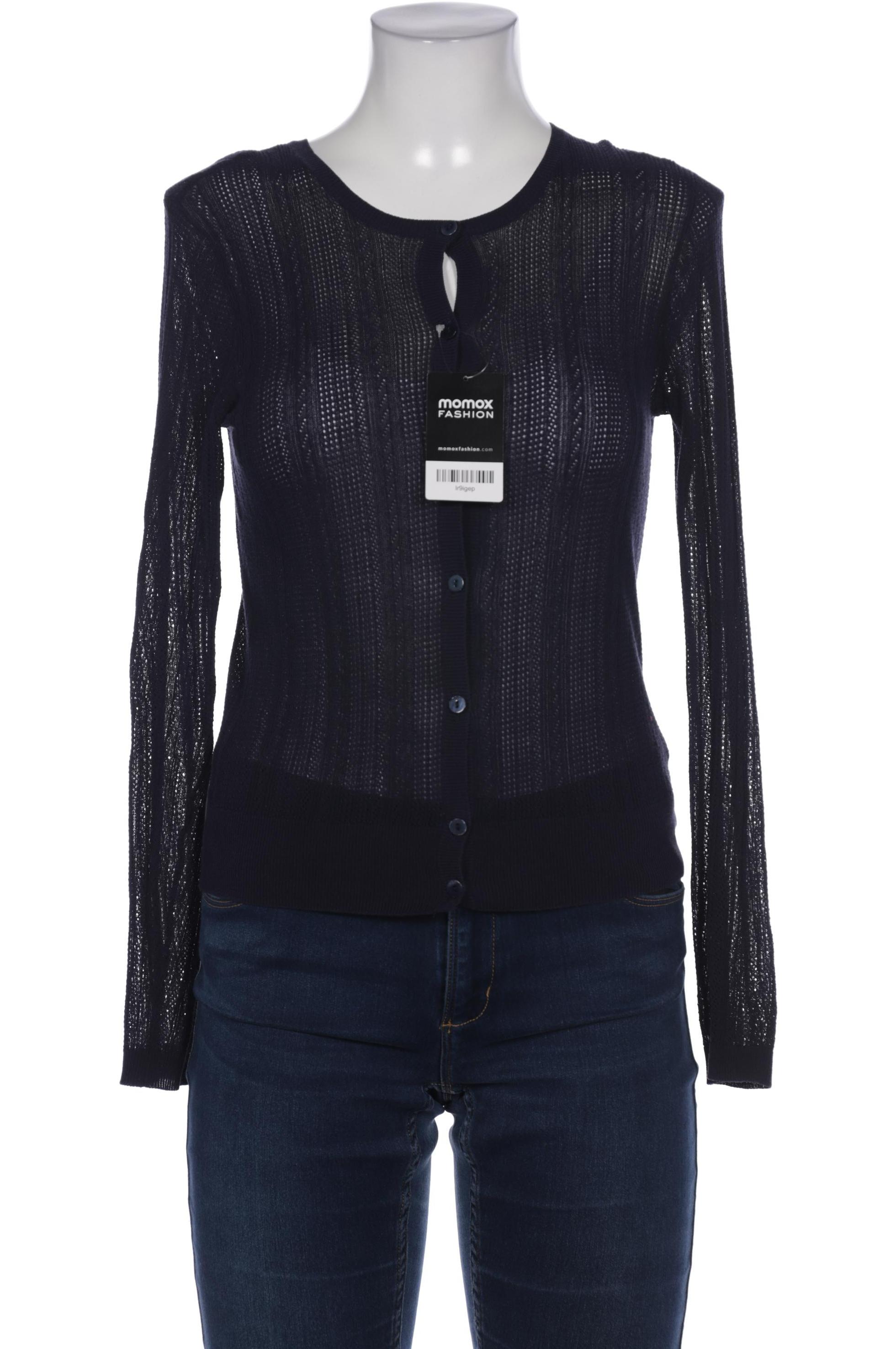 

nice things Damen Strickjacke, marineblau, Gr. 42