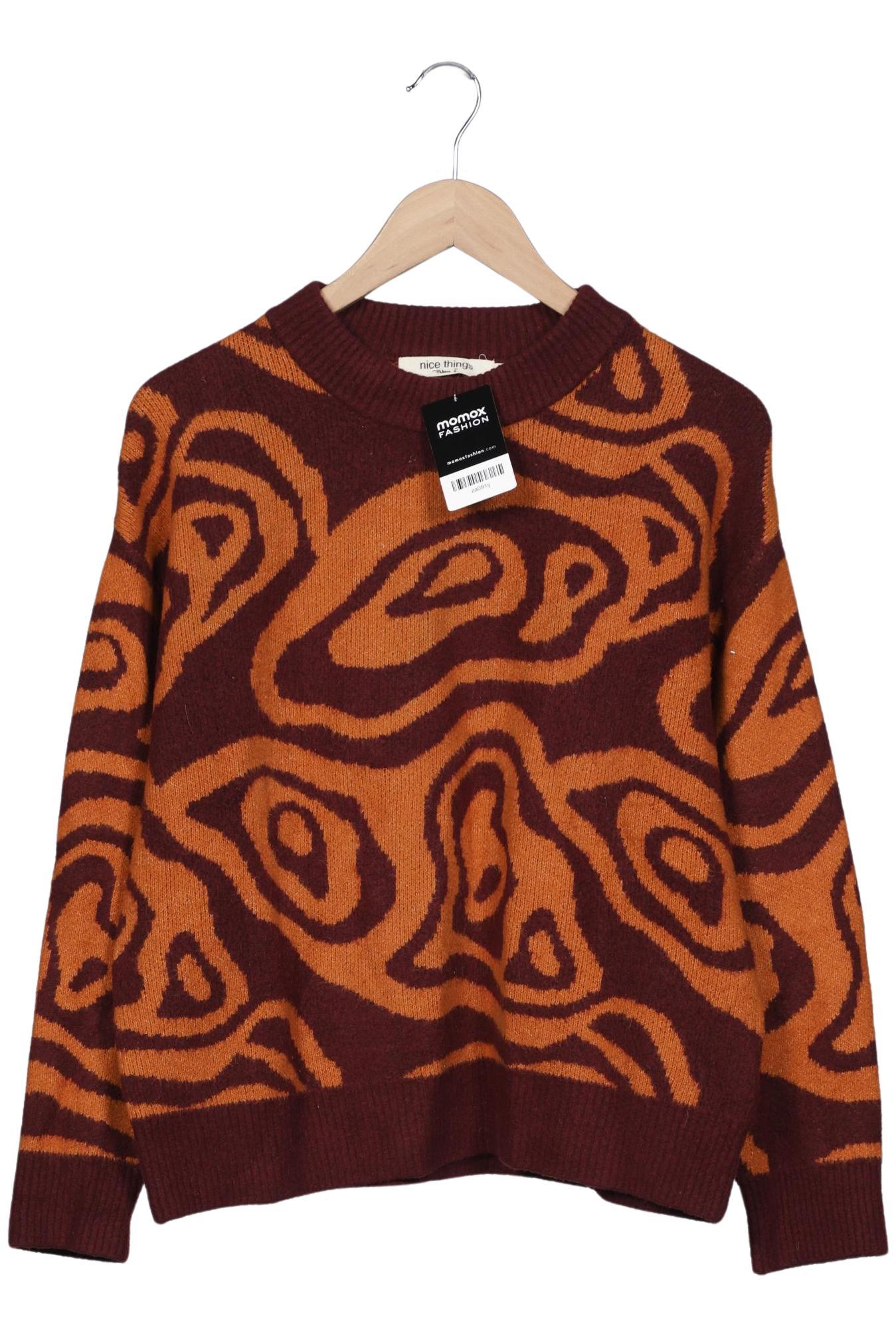 

nice things Damen Pullover, orange, Gr. 42