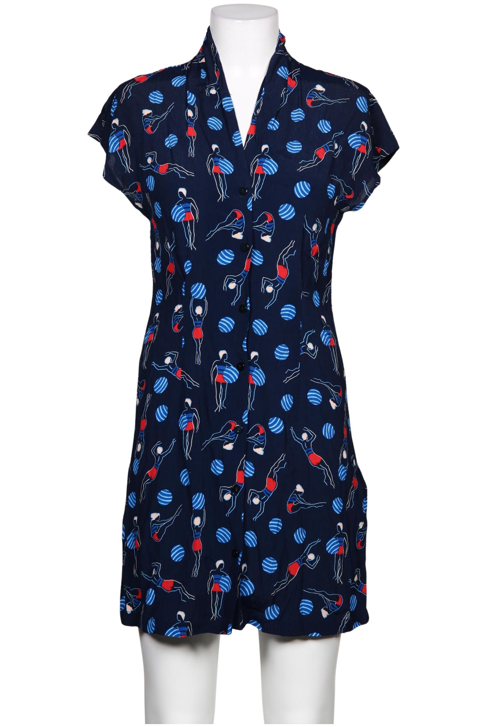 

nice things Damen Kleid, marineblau, Gr. 36