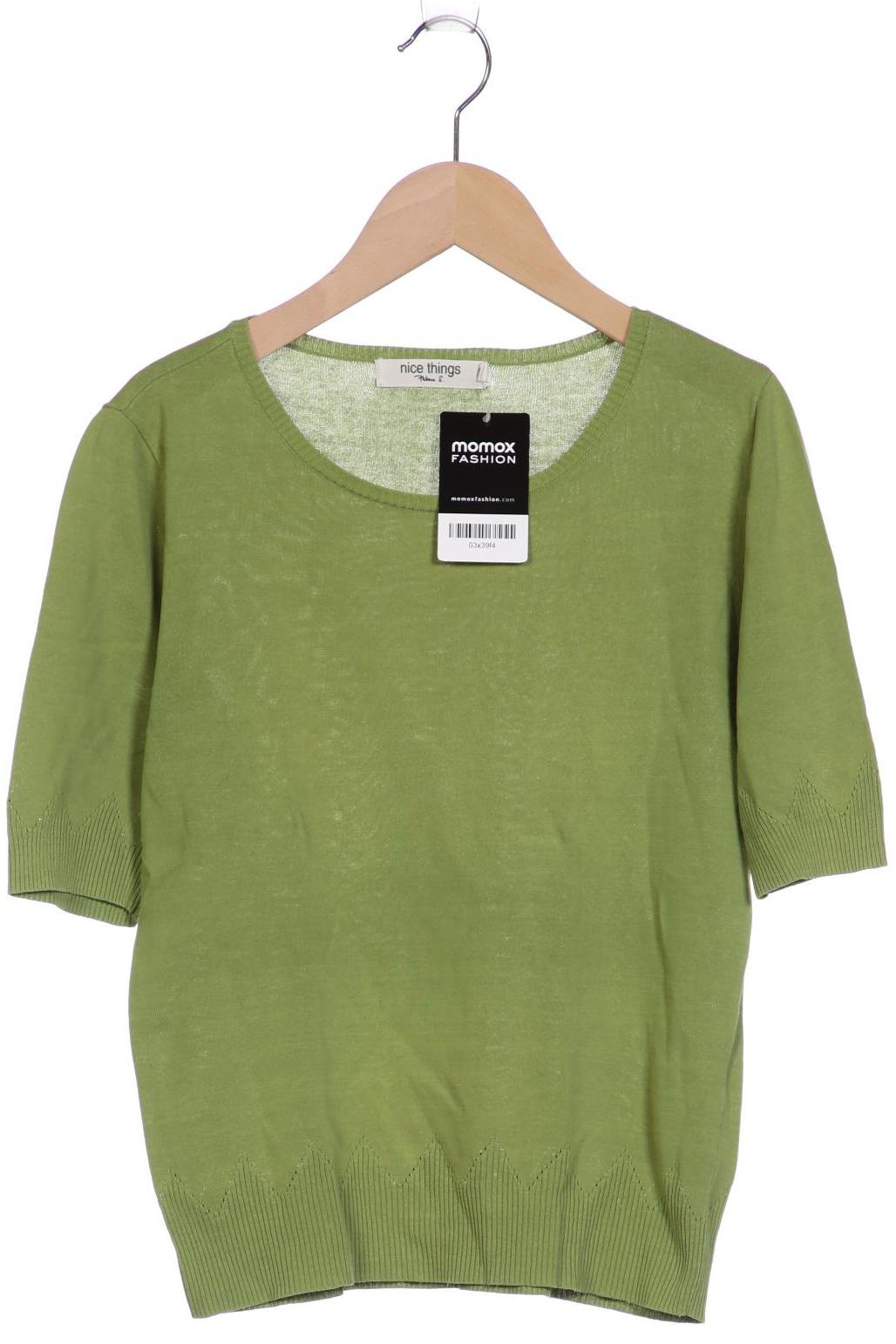 

nice things Damen Pullover, grün, Gr. 38