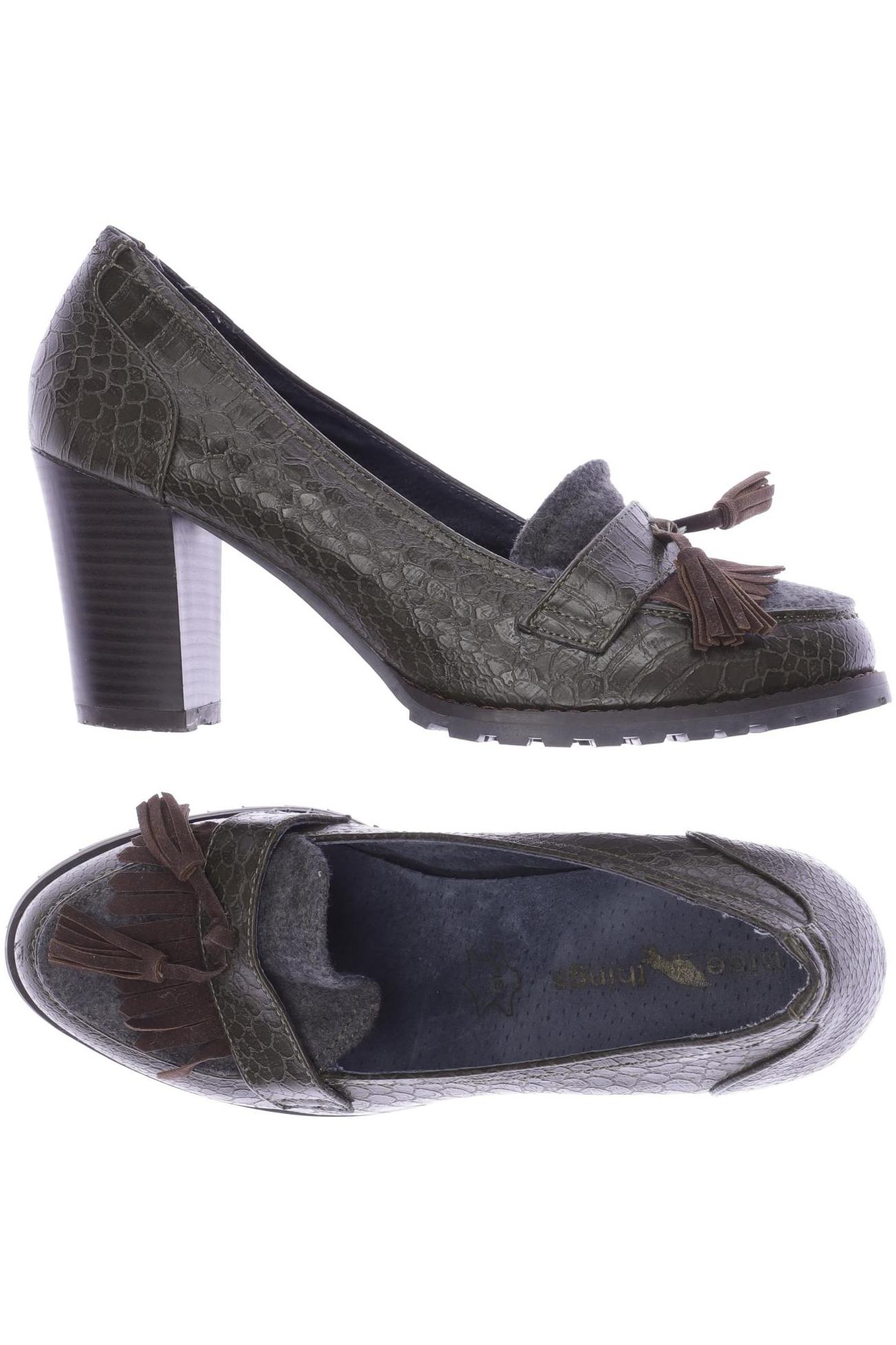 

nice things Damen Pumps, grün, Gr. 40