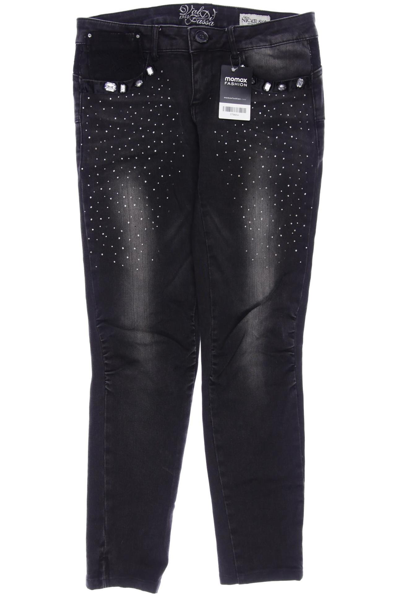 

Nickelson Damen Jeans, schwarz, Gr. 29