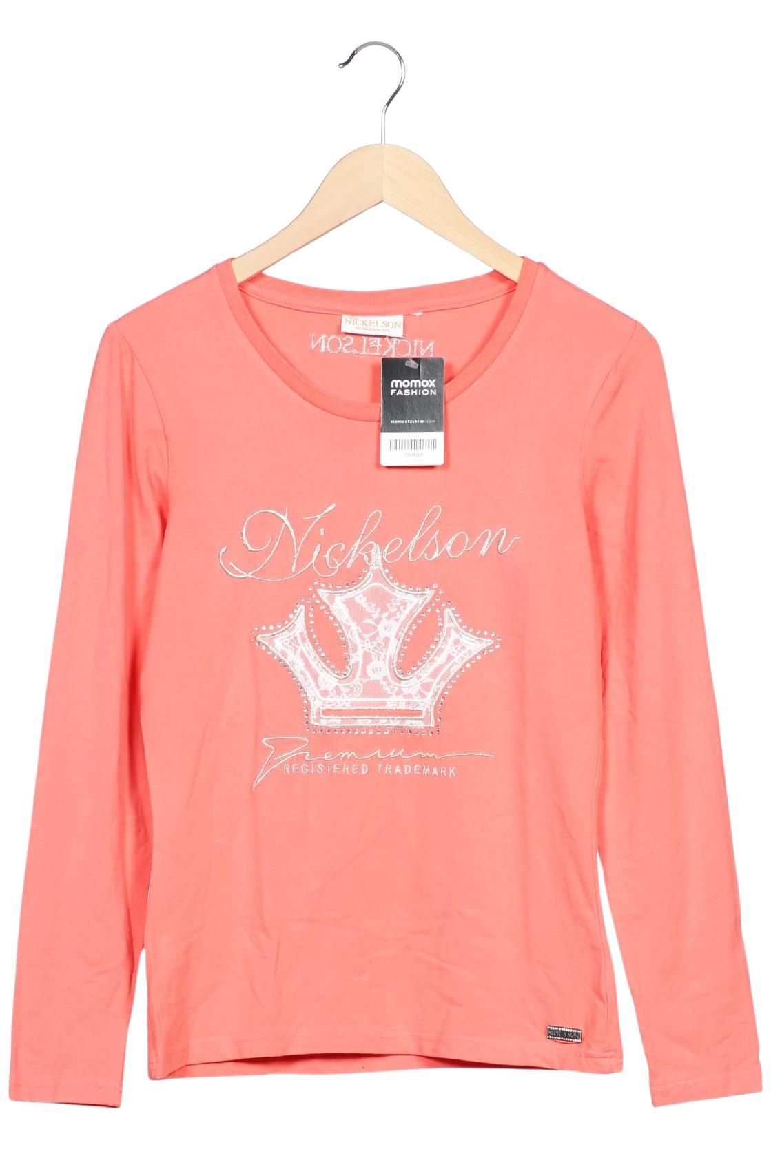 

Nickelson Damen Langarmshirt, pink, Gr. 38