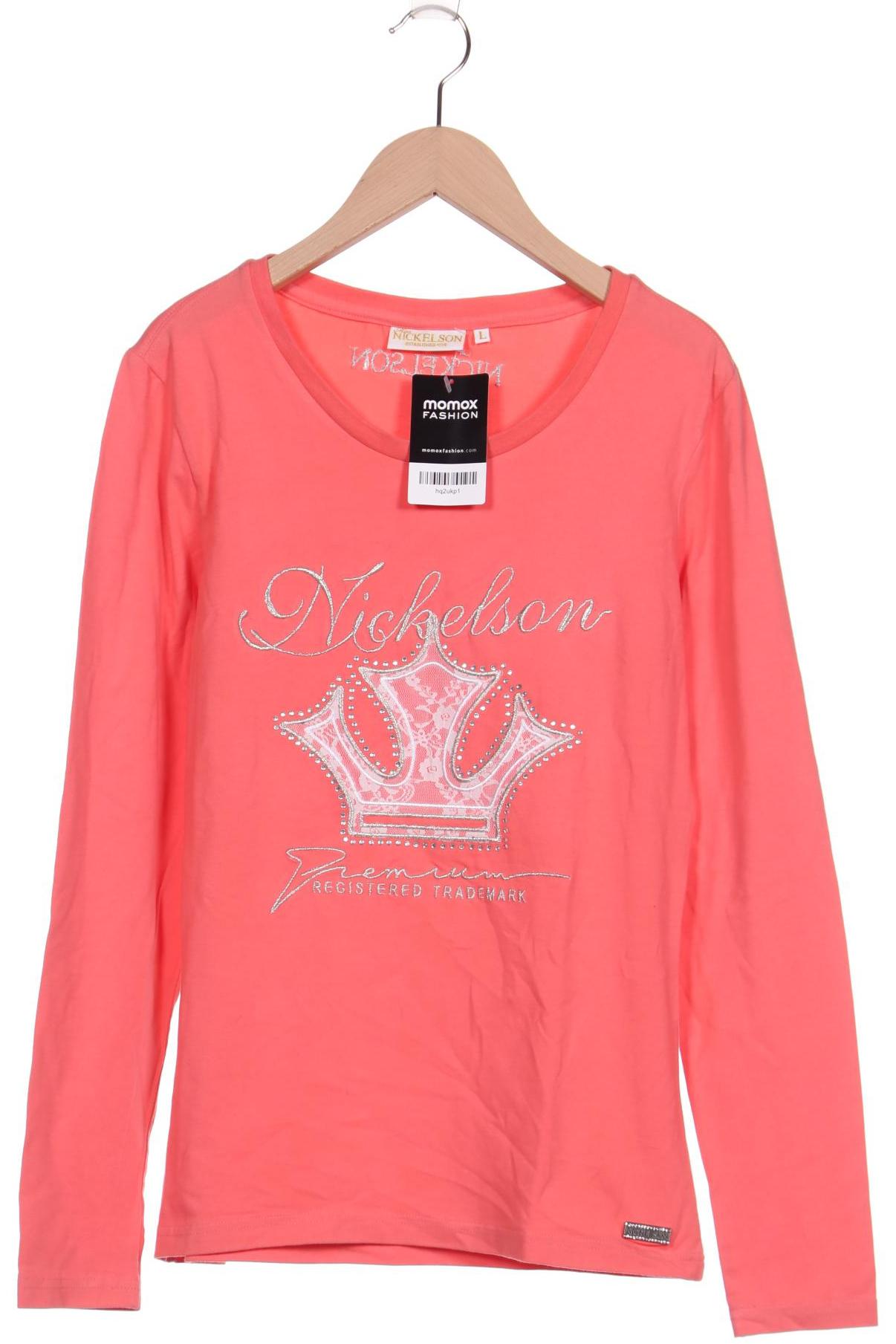 

Nickelson Damen Langarmshirt, pink, Gr. 42
