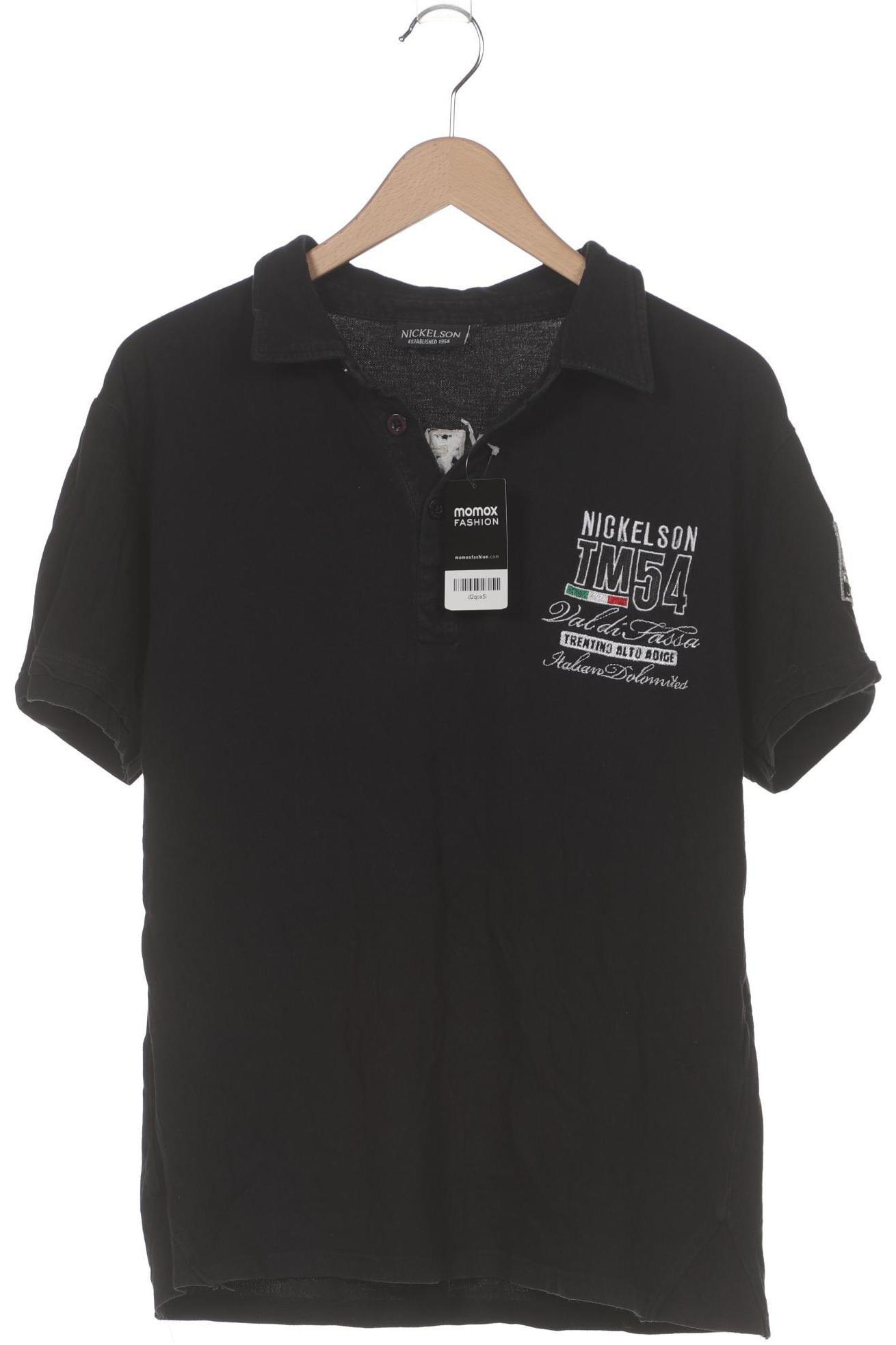 

Nickelson Herren Poloshirt, schwarz, Gr. 52