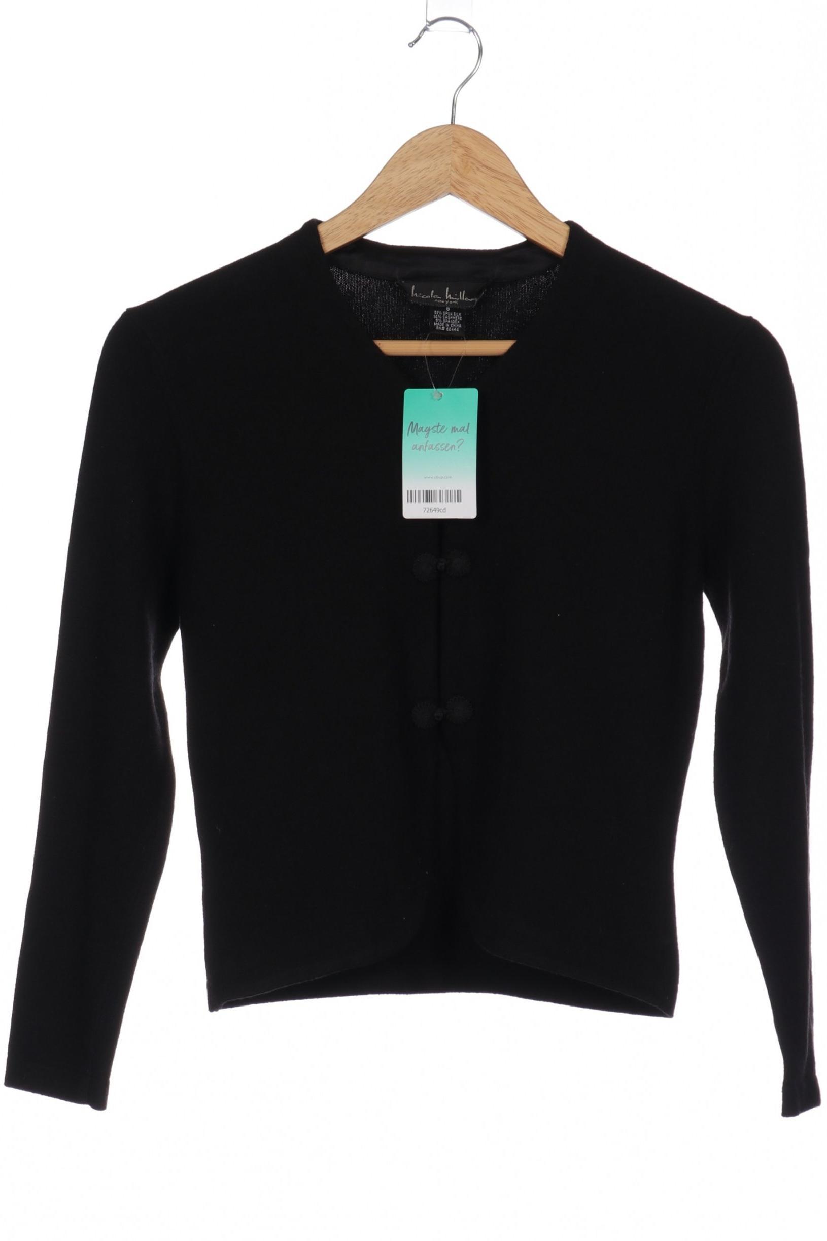 

Nicole Miller Damen Strickjacke, schwarz, Gr.