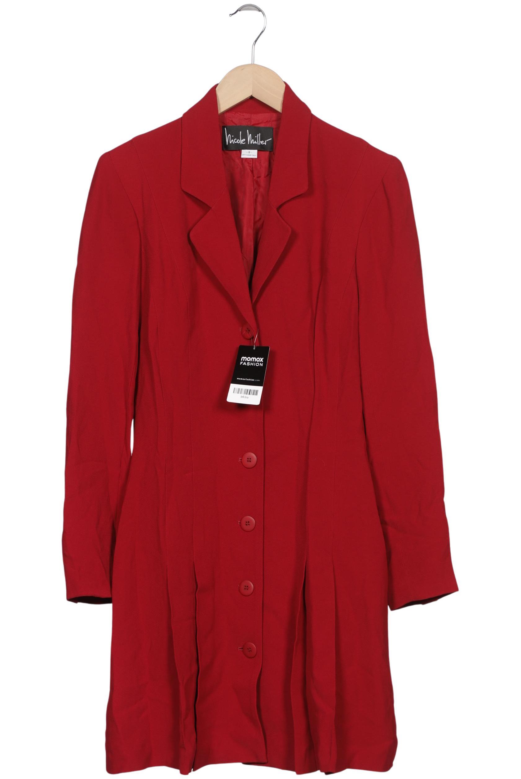 

Nicole Miller Damen Mantel, rot, Gr. 8