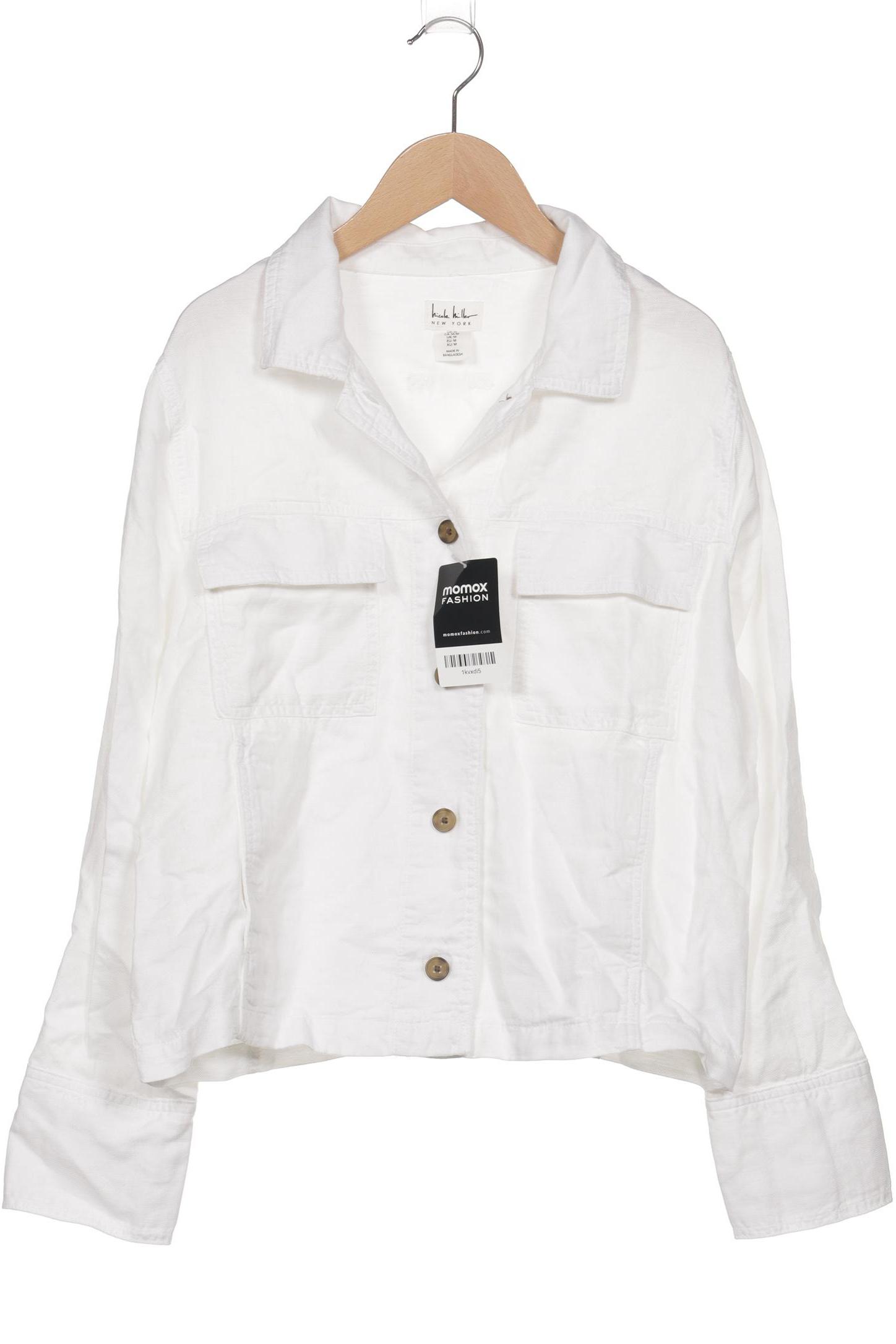 

Nicole Miller Damen Jacke, weiß, Gr. 38
