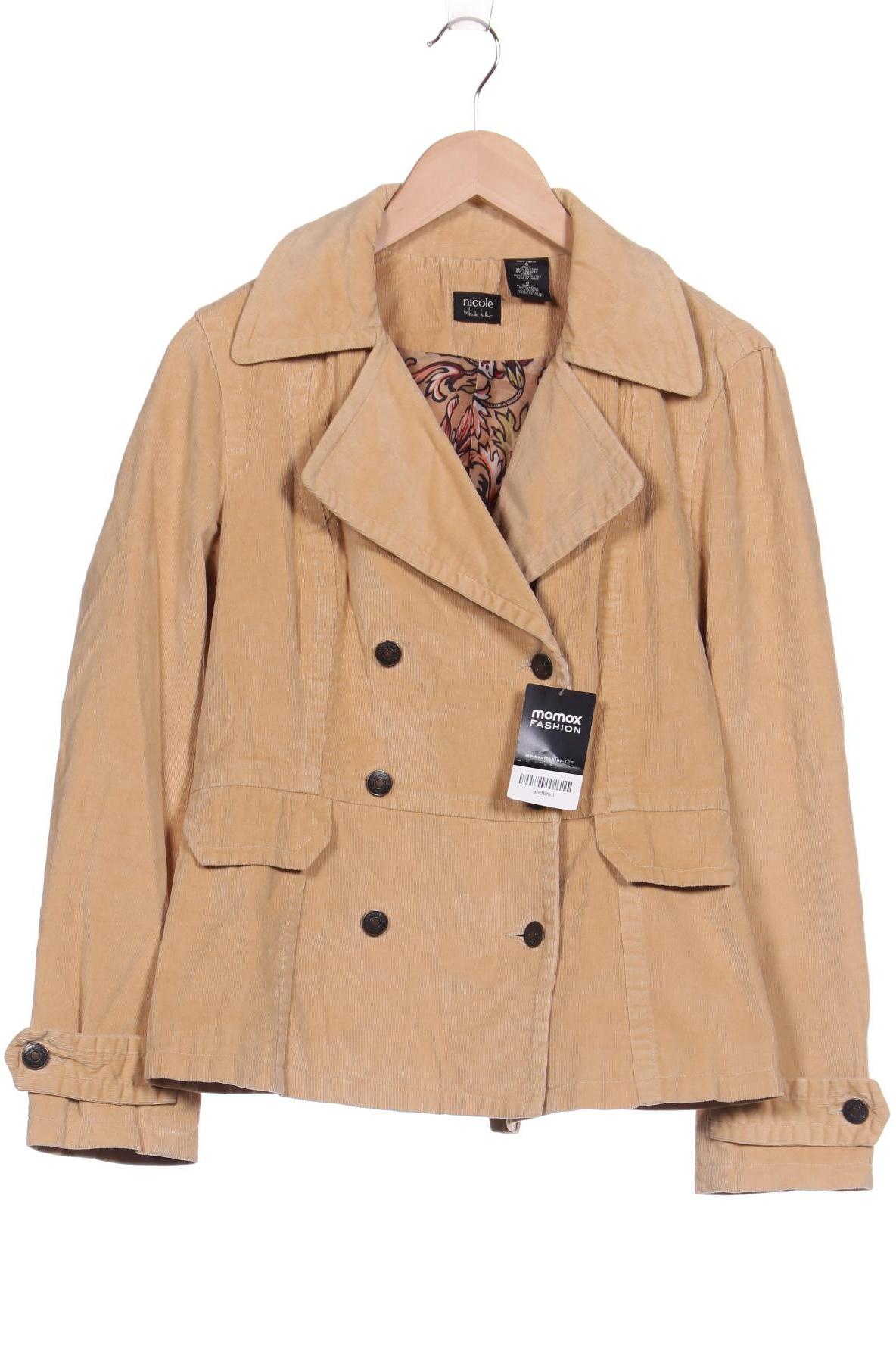 

Nicole Miller Damen Jacke, beige
