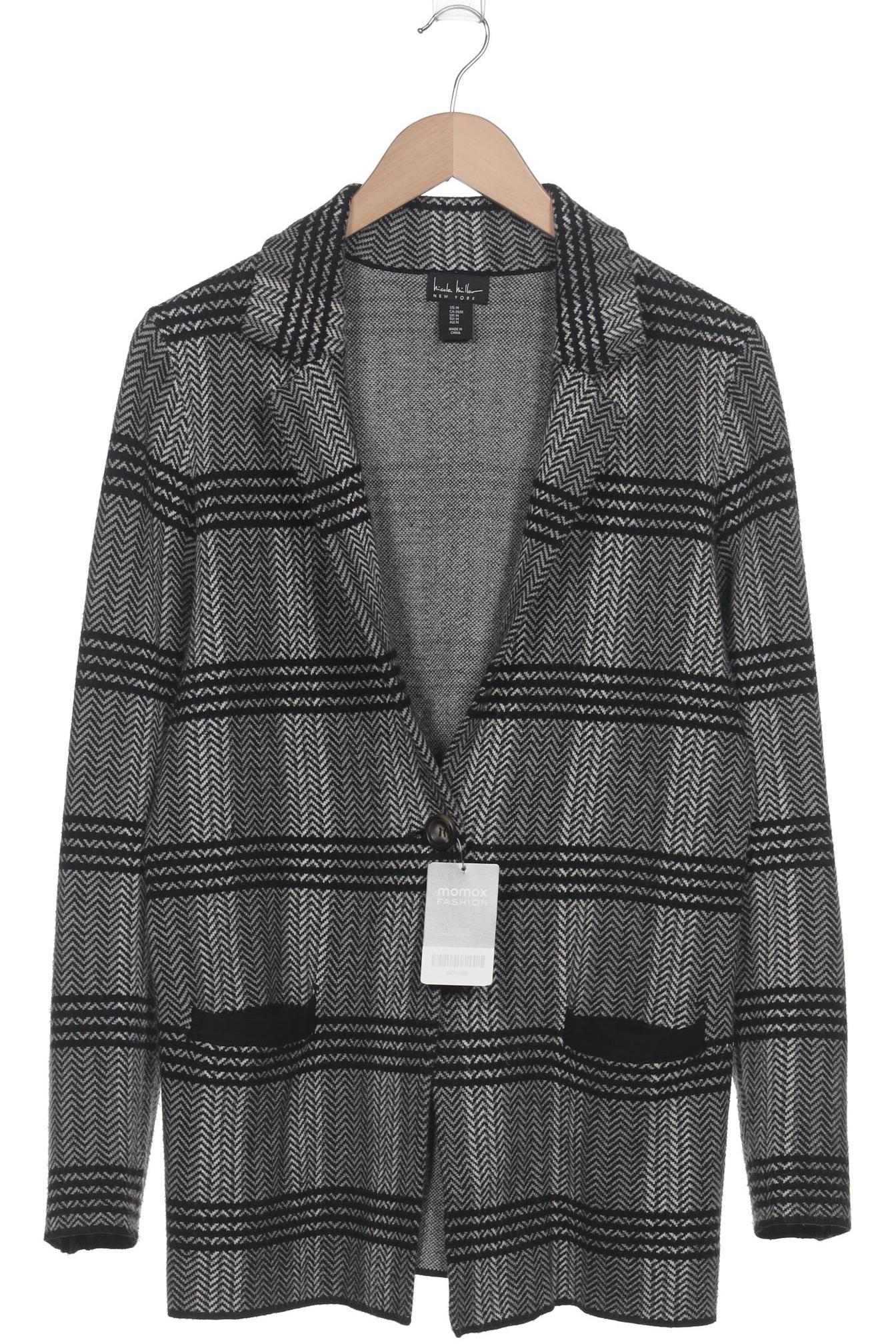 

Nicole Miller Damen Strickjacke, grau, Gr. 38