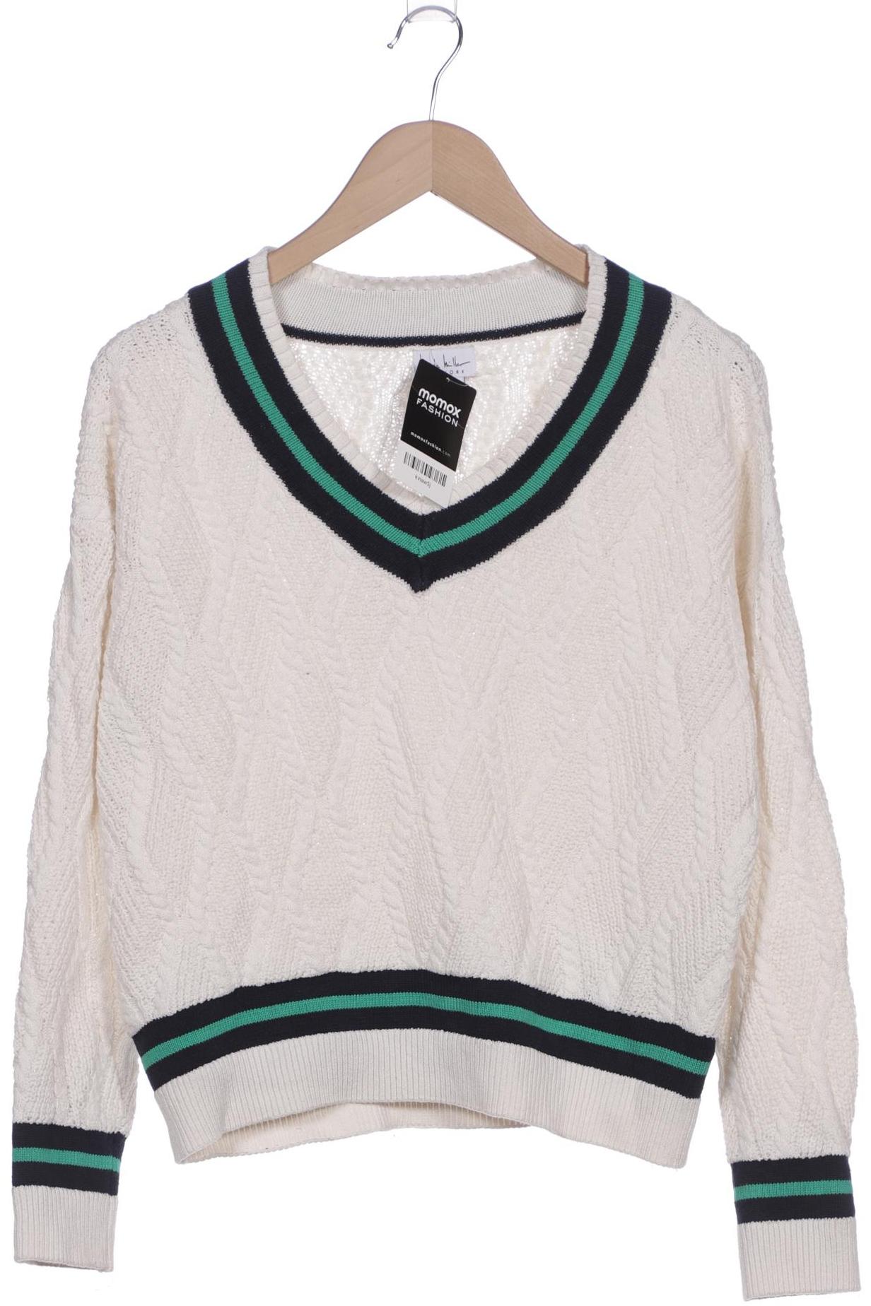 

Nicole Miller Damen Pullover, weiß, Gr. 36