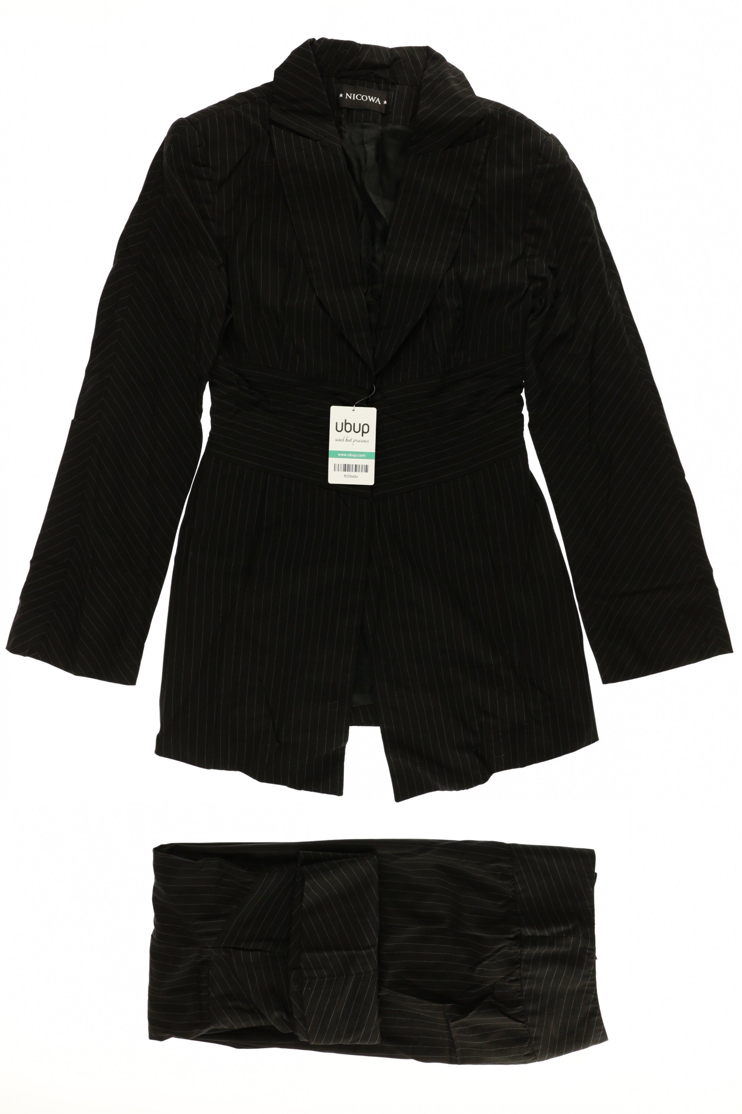 

Nicowa Damen Anzug, schwarz, Gr. 34