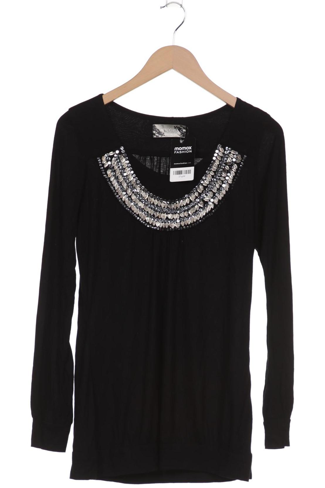 

Nicowa Damen Langarmshirt, schwarz
