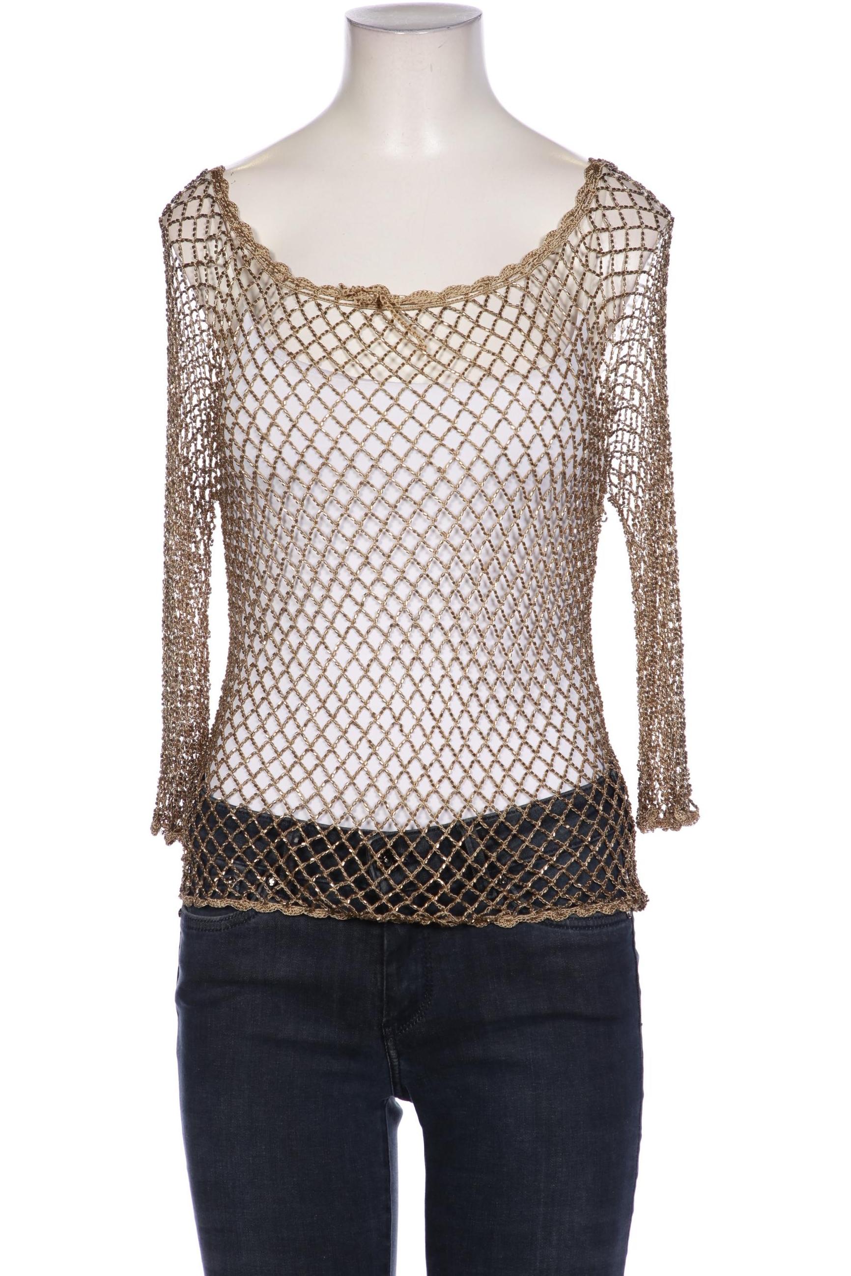 

Nicowa Damen Langarmshirt, gold, Gr. 36