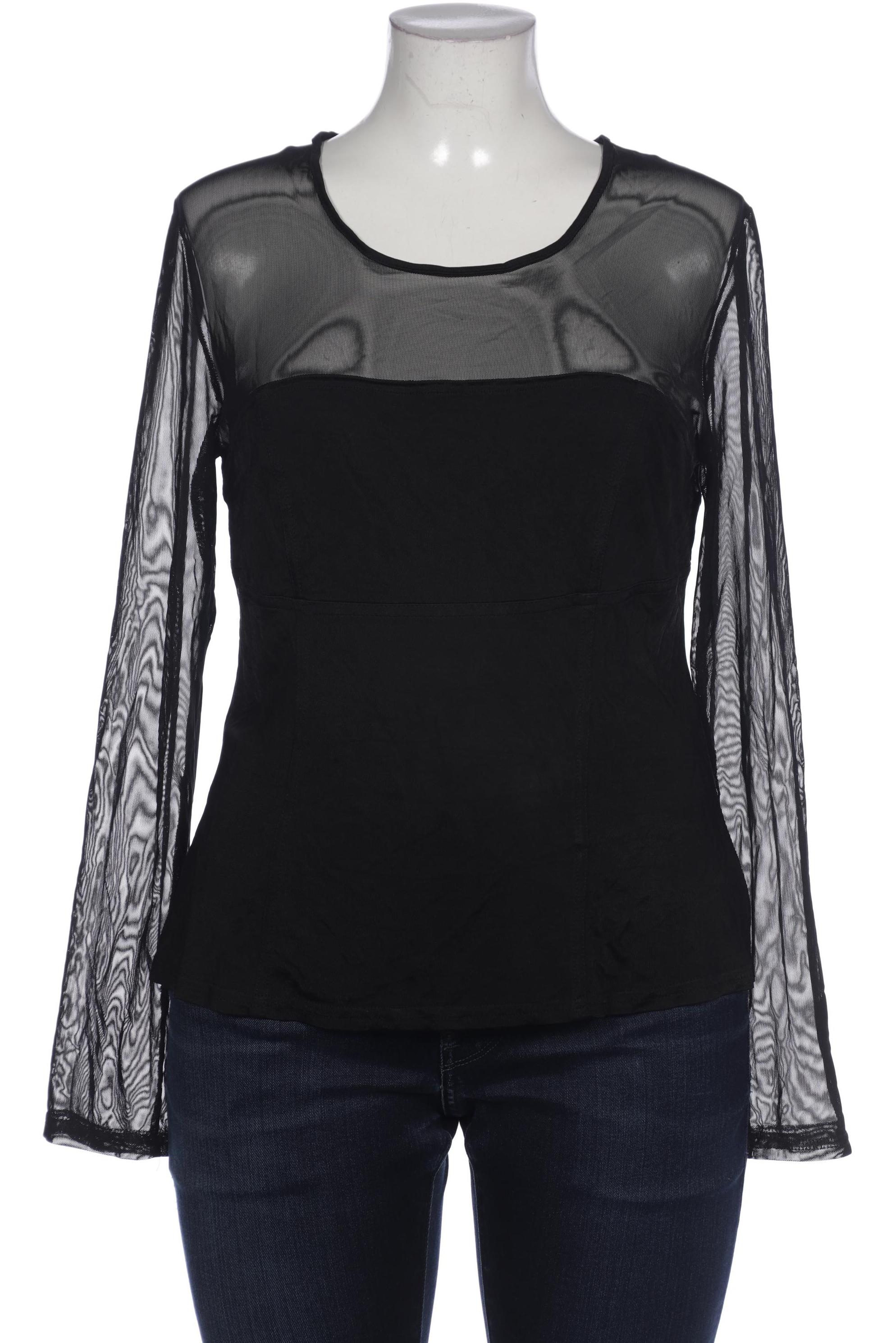 

Nicowa Damen Langarmshirt, schwarz, Gr. 44