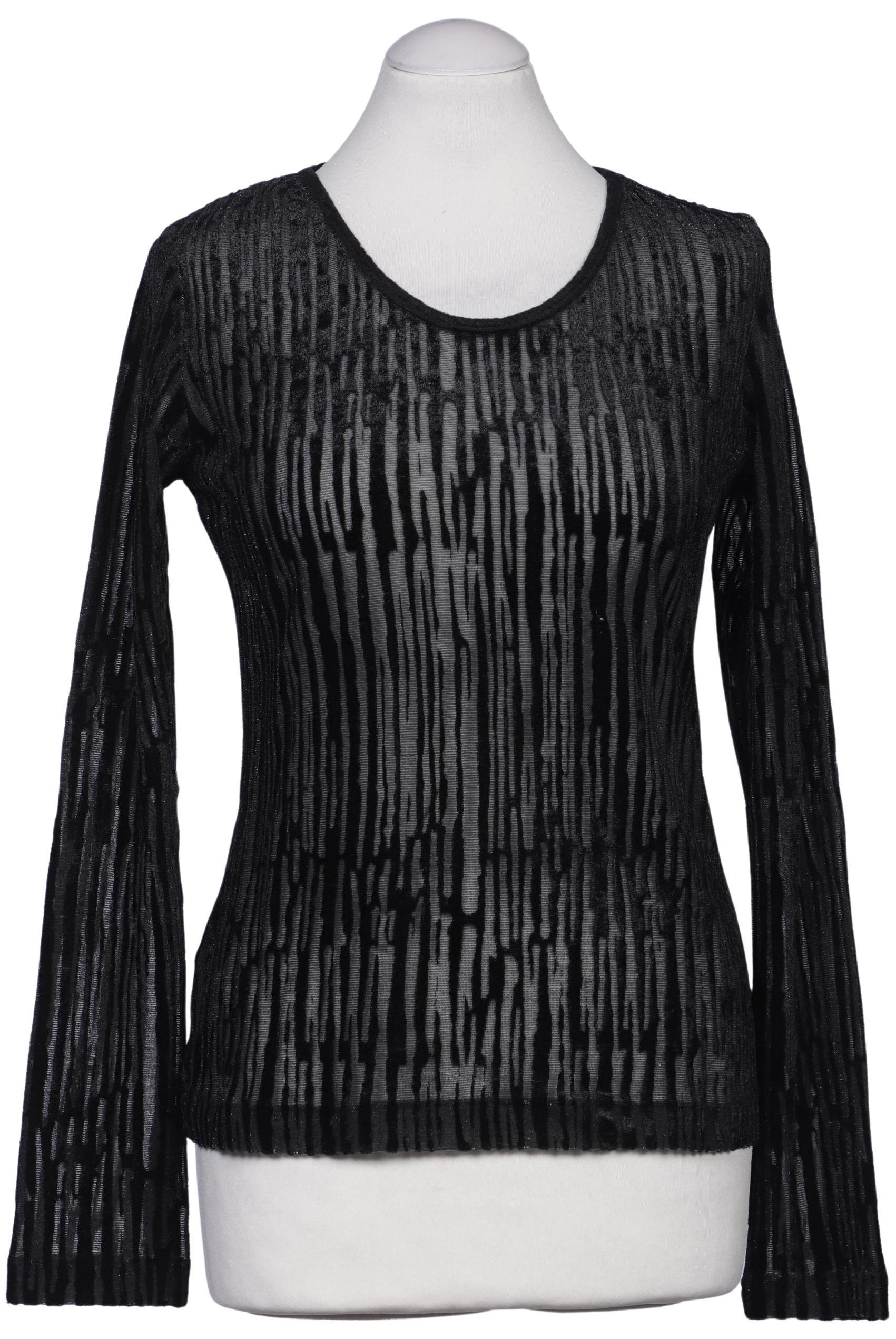 

Nicowa Damen Langarmshirt, schwarz, Gr. 38