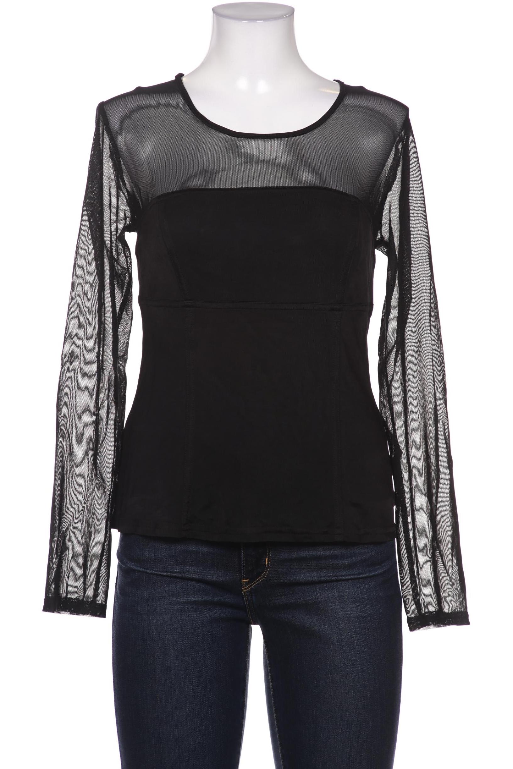 

Nicowa Damen Langarmshirt, schwarz, Gr. 38