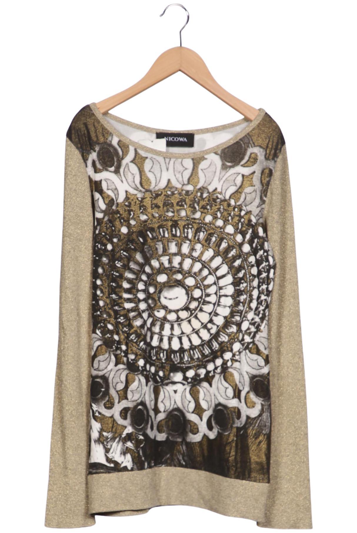 

Nicowa Damen Langarmshirt, mehrfarbig, Gr. 40