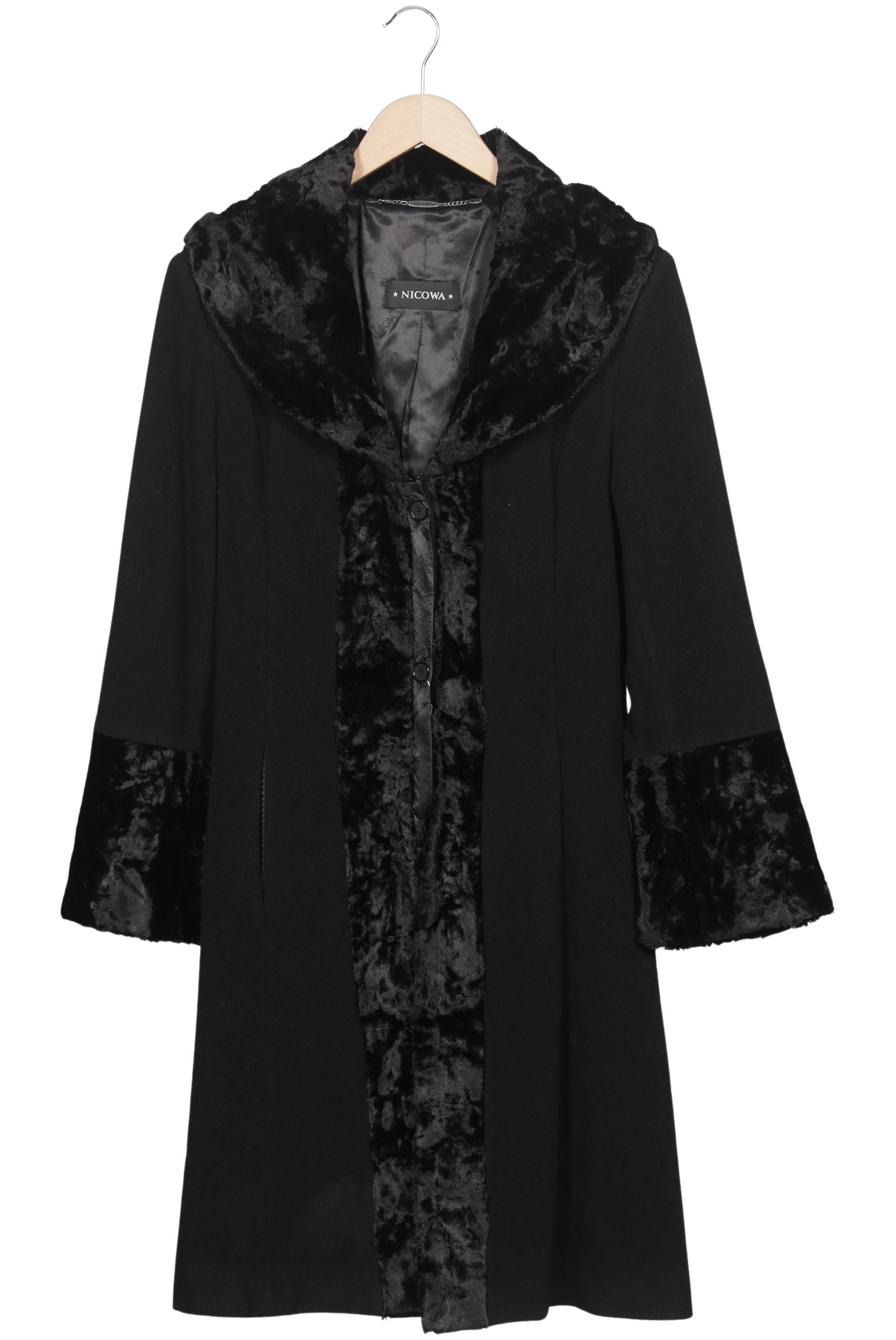 

Nicowa Damen Mantel, schwarz, Gr. 40