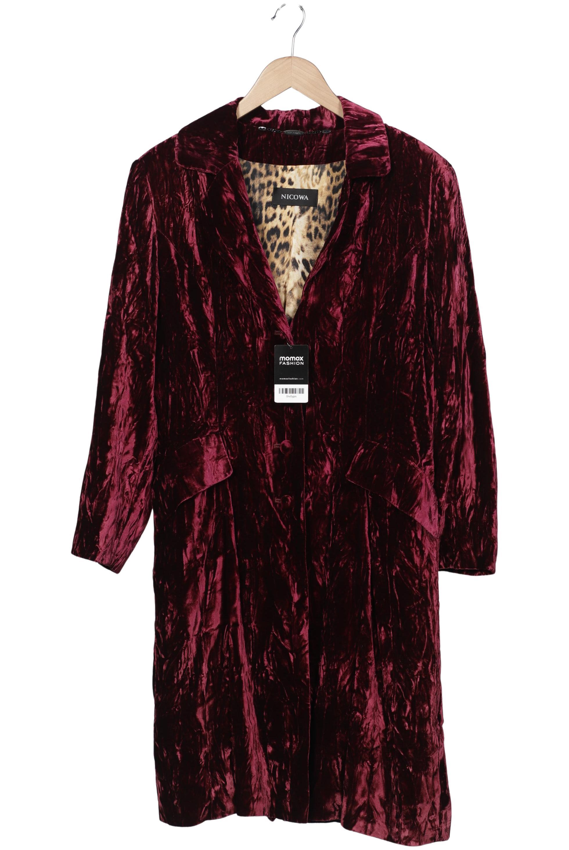 

Nicowa Damen Mantel, bordeaux, Gr. 42