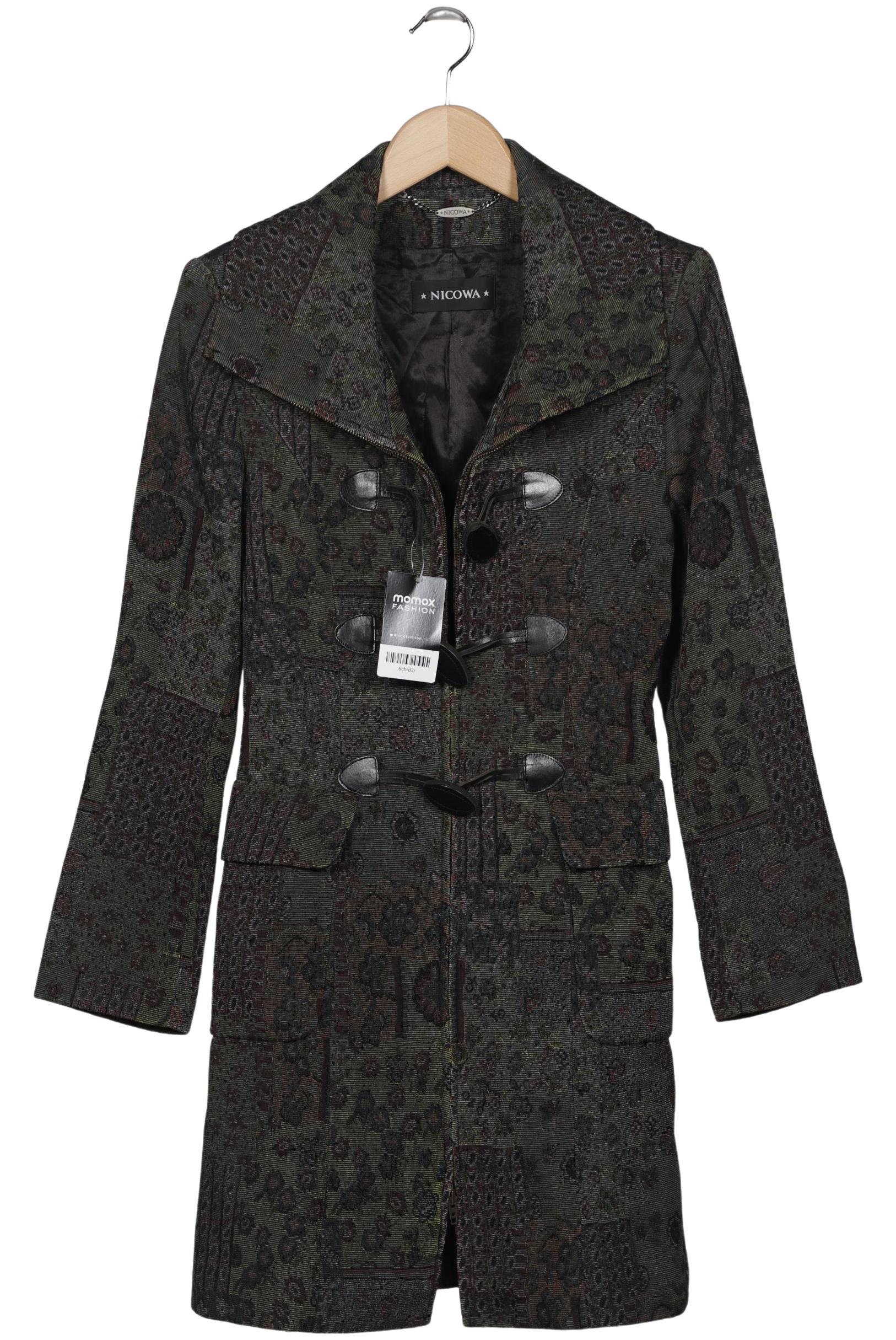 

Nicowa Damen Mantel, grün, Gr. 36