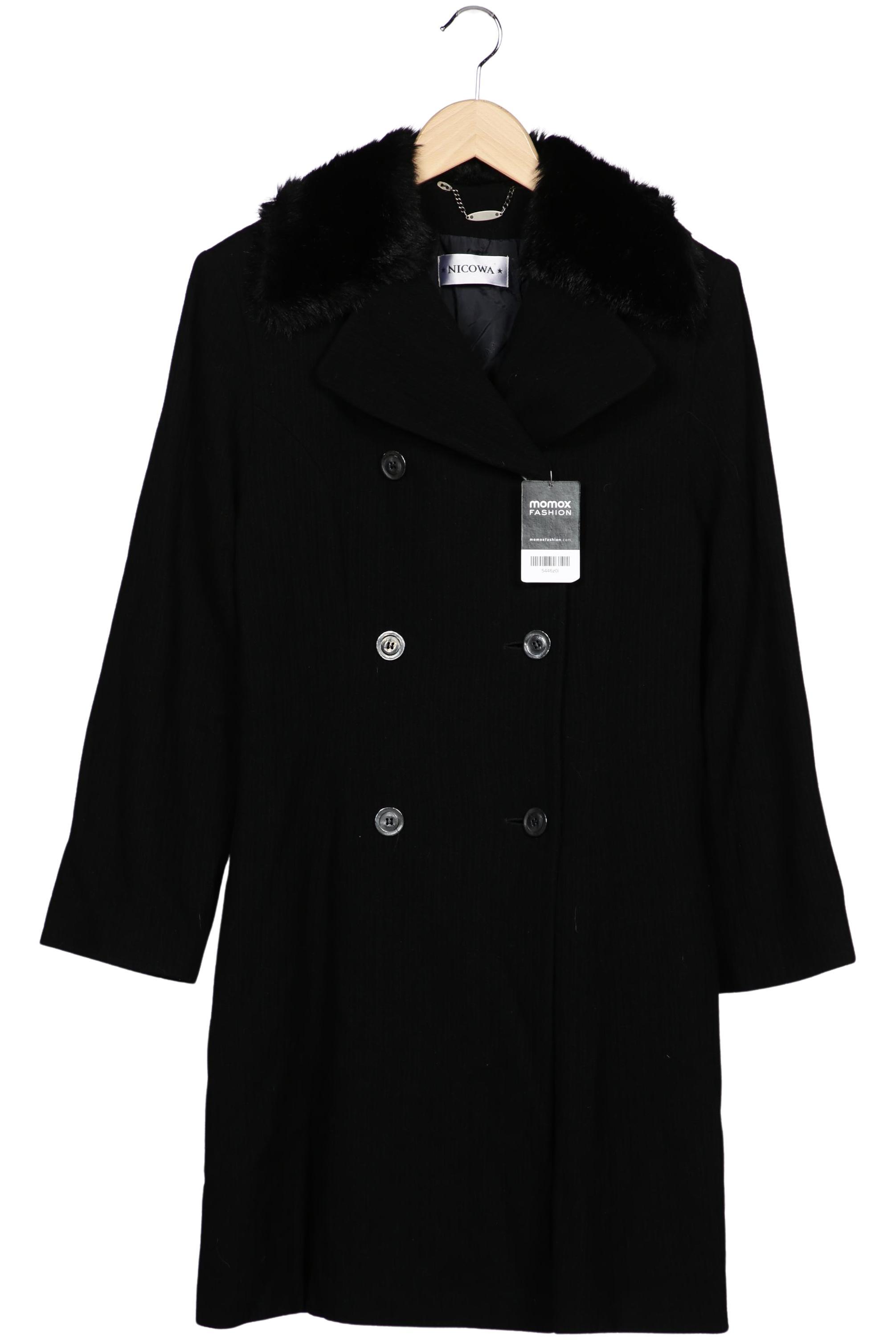 

Nicowa Damen Mantel, schwarz, Gr. 40