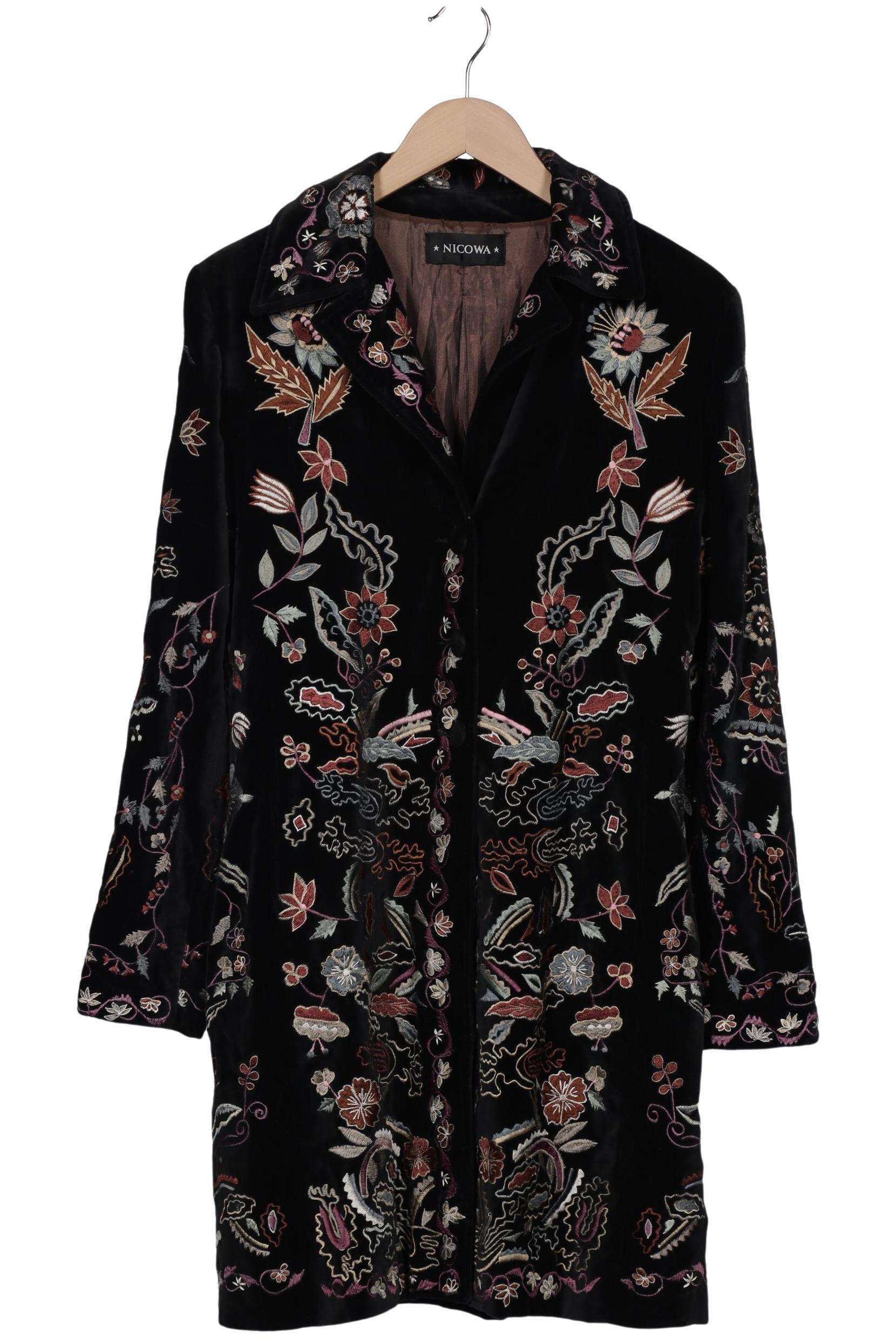 

Nicowa Damen Mantel, schwarz, Gr. 38