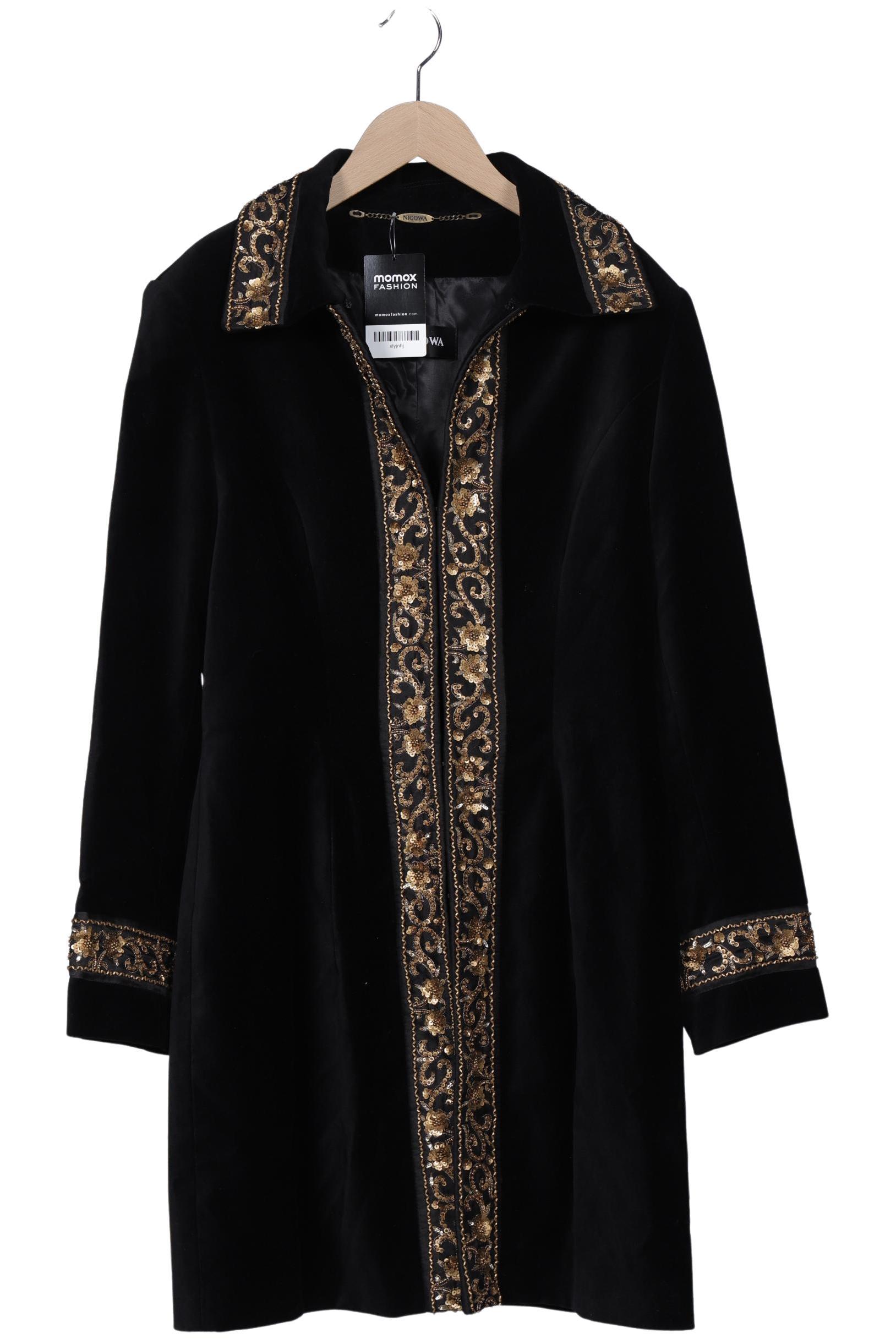 

Nicowa Damen Mantel, schwarz, Gr. 38