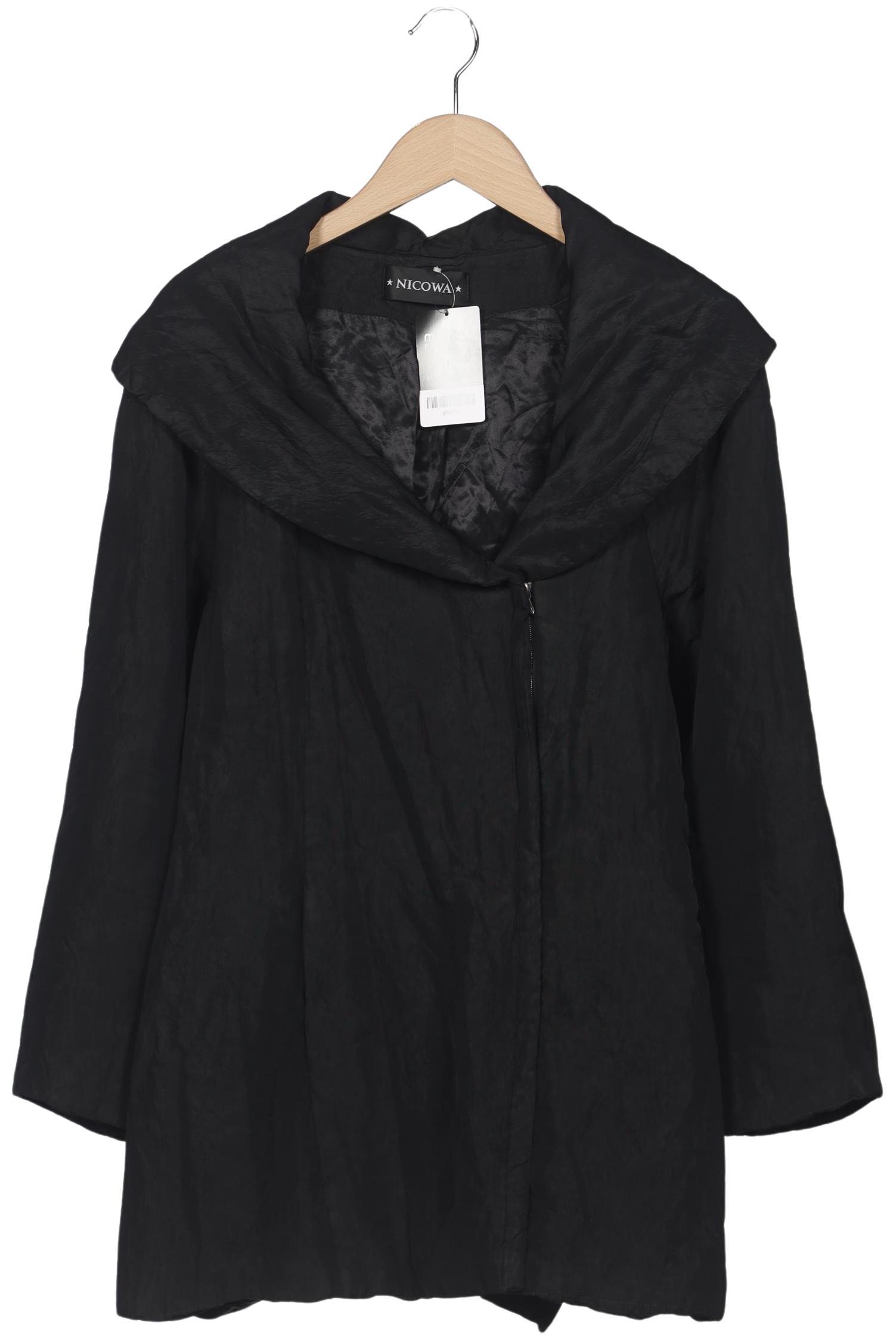 

Nicowa Damen Mantel, schwarz, Gr. 38