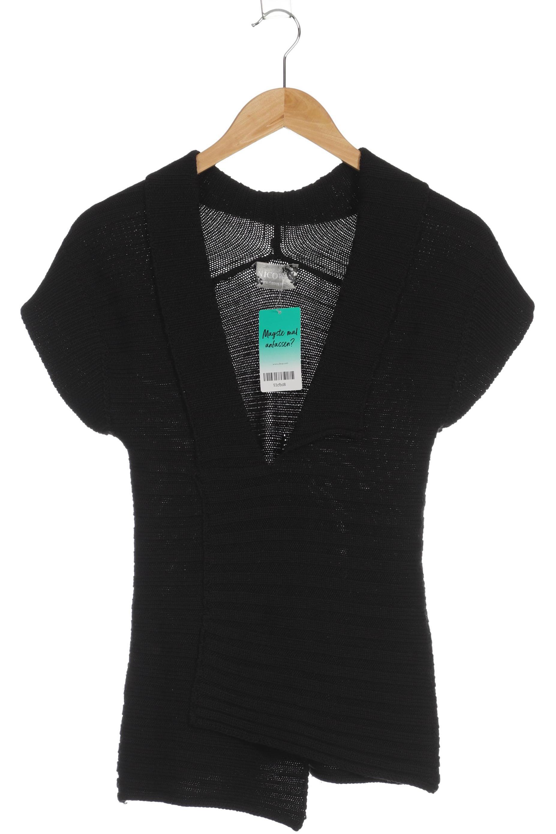 

Nicowa Damen Pullover, schwarz, Gr. 38
