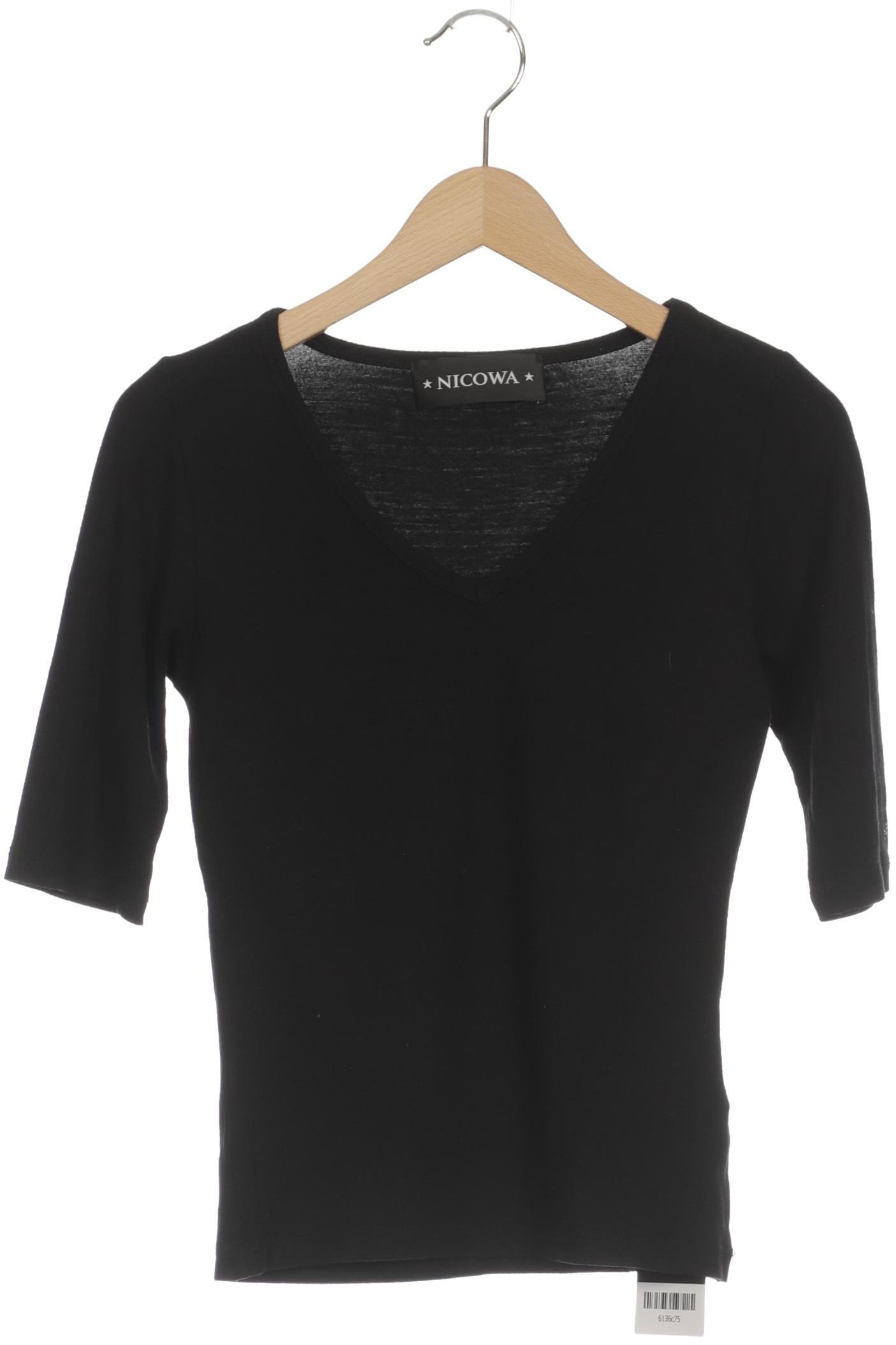 

Nicowa Damen T-Shirt, schwarz, Gr. 36