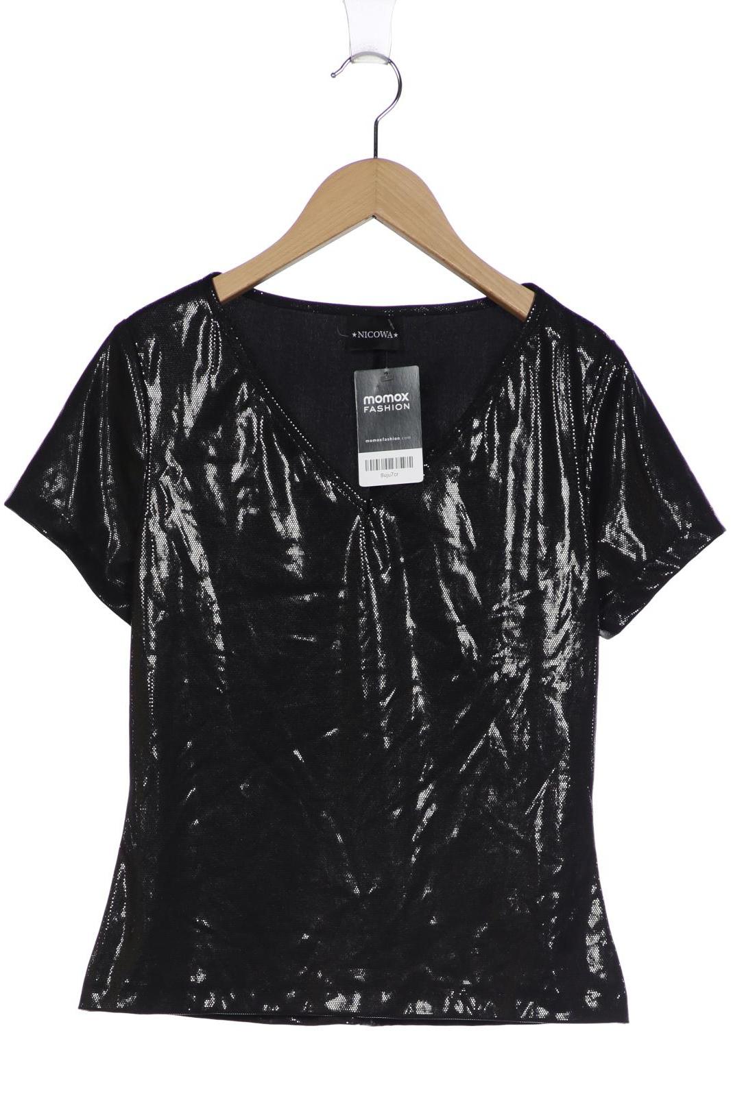 

Nicowa Damen T-Shirt, schwarz