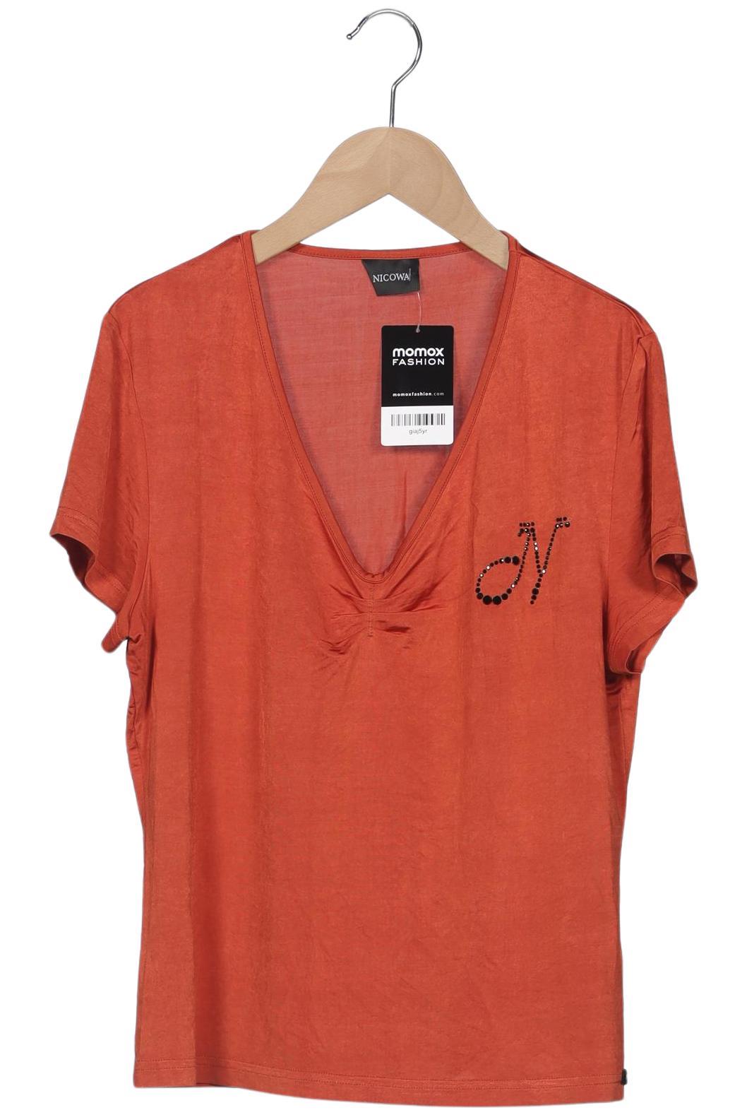 

Nicowa Damen T-Shirt, orange, Gr. 44