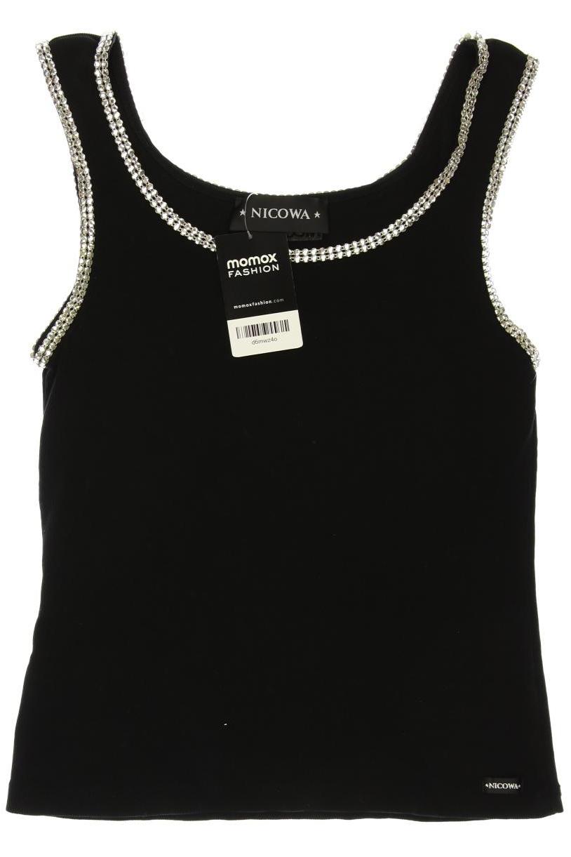 

Nicowa Damen Top, schwarz, Gr. 38