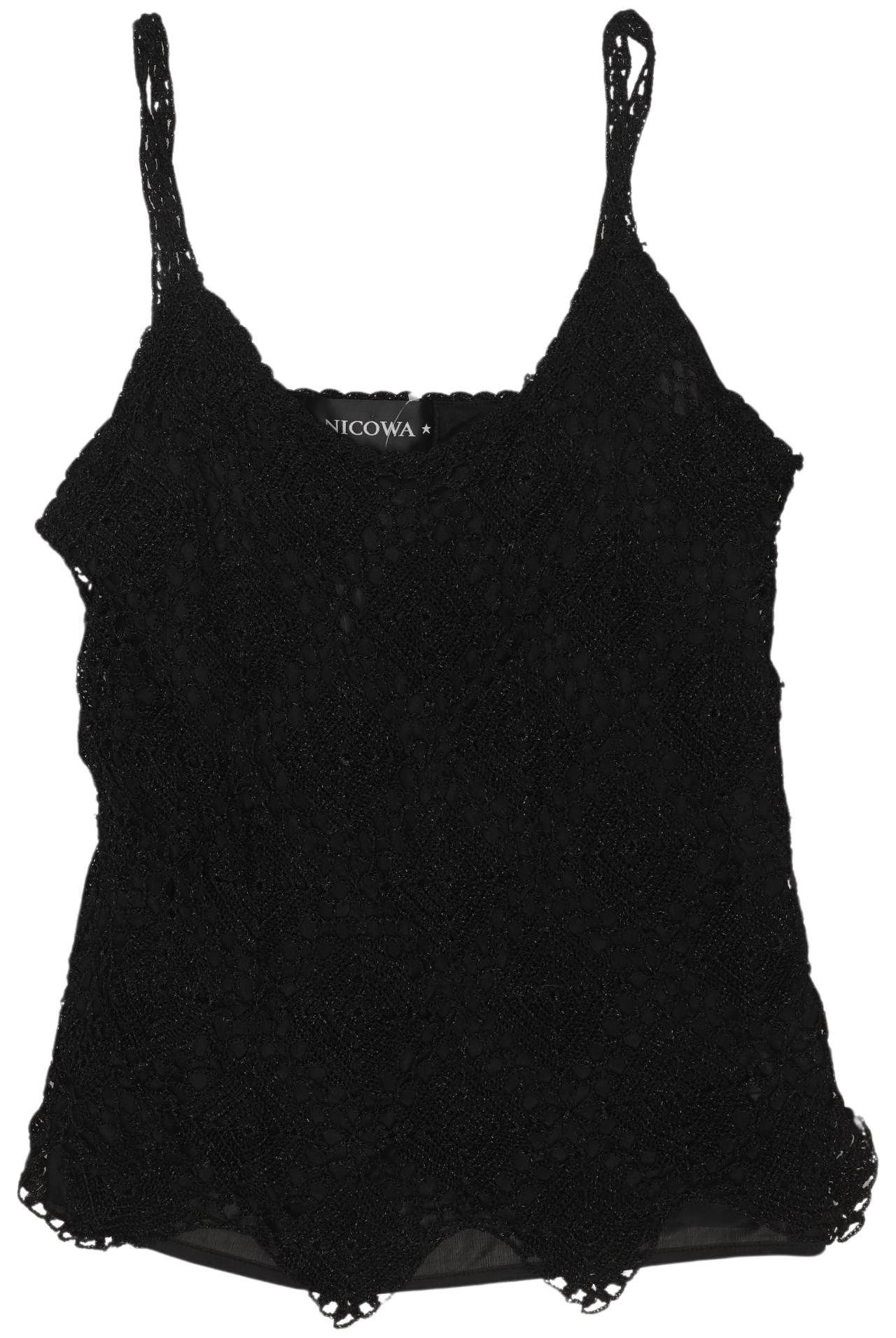 

Nicowa Damen Top, schwarz, Gr. 38