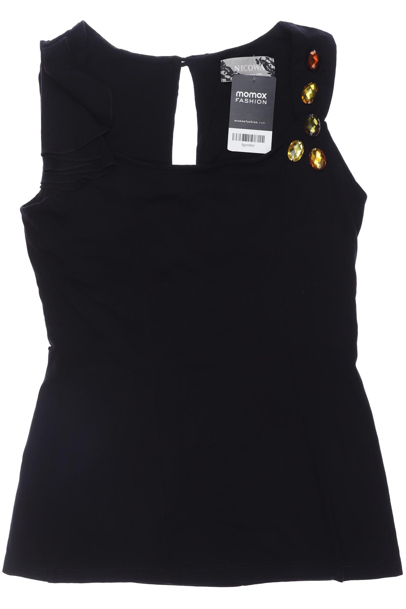 

Nicowa Damen Top, schwarz, Gr. 34