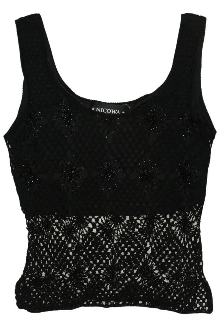 

Nicowa Damen Top, schwarz, Gr. 38