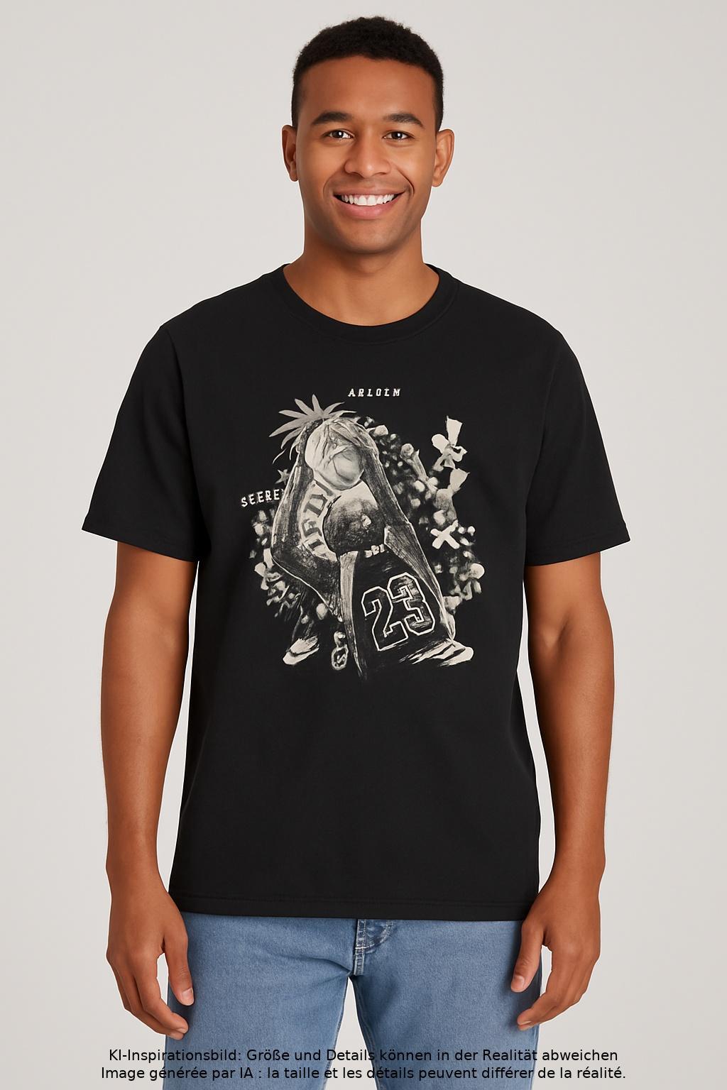 Thumbnail - Nike Air Jordan Herren T-Shirt, schwarz, Gr. 46