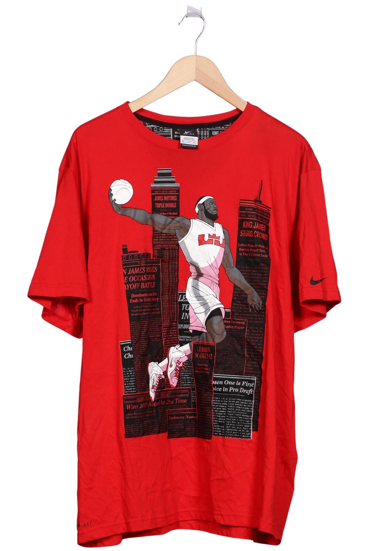 Thumbnail - Nike Basketball Herren T-Shirt, rot, Gr. 56