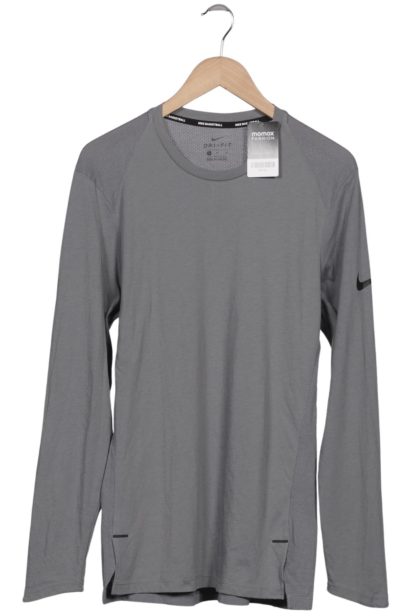 

Nike Basketball Herren Langarmshirt, grau, Gr. 48