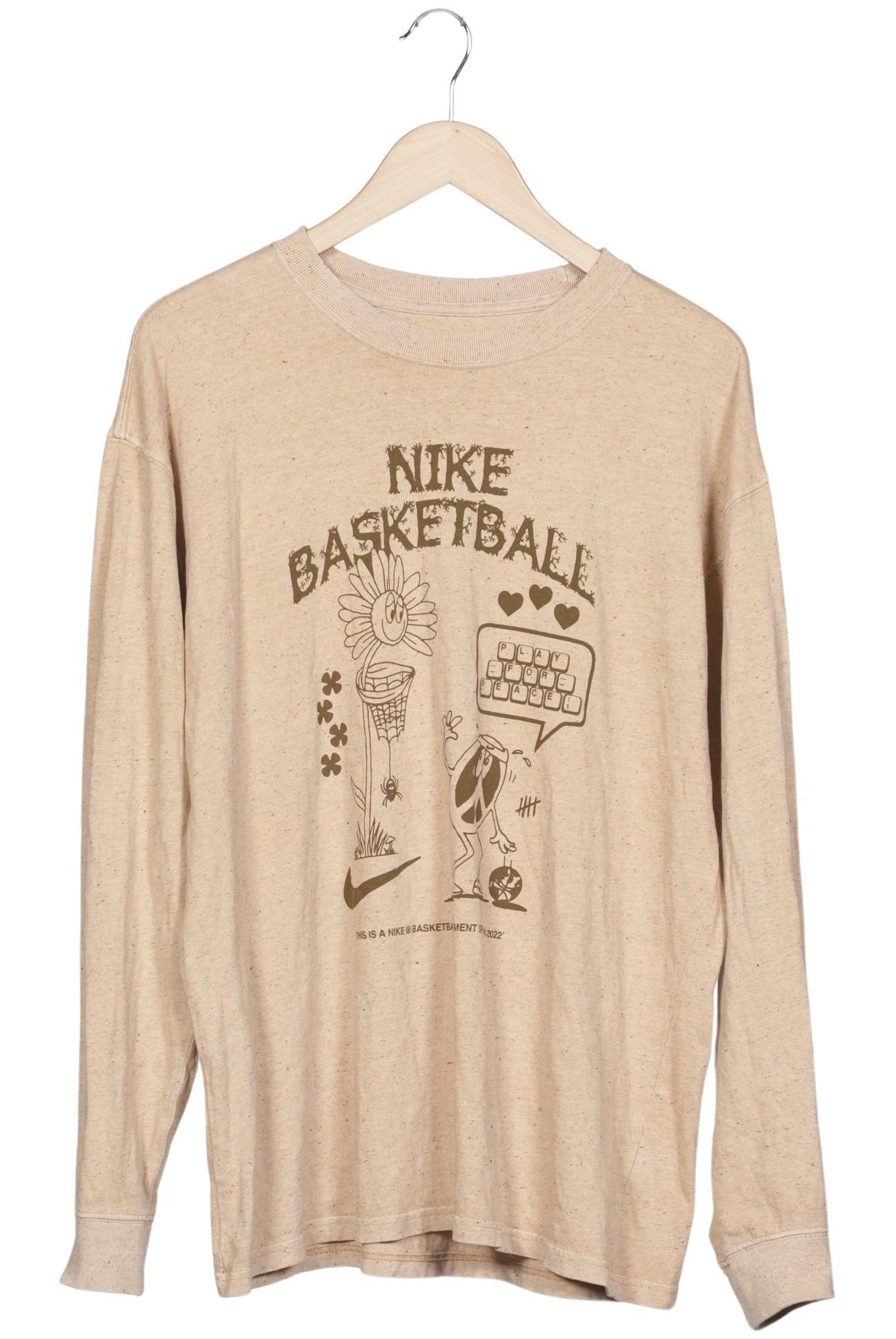 

Nike Basketball Herren Langarmshirt, beige, Gr. 48